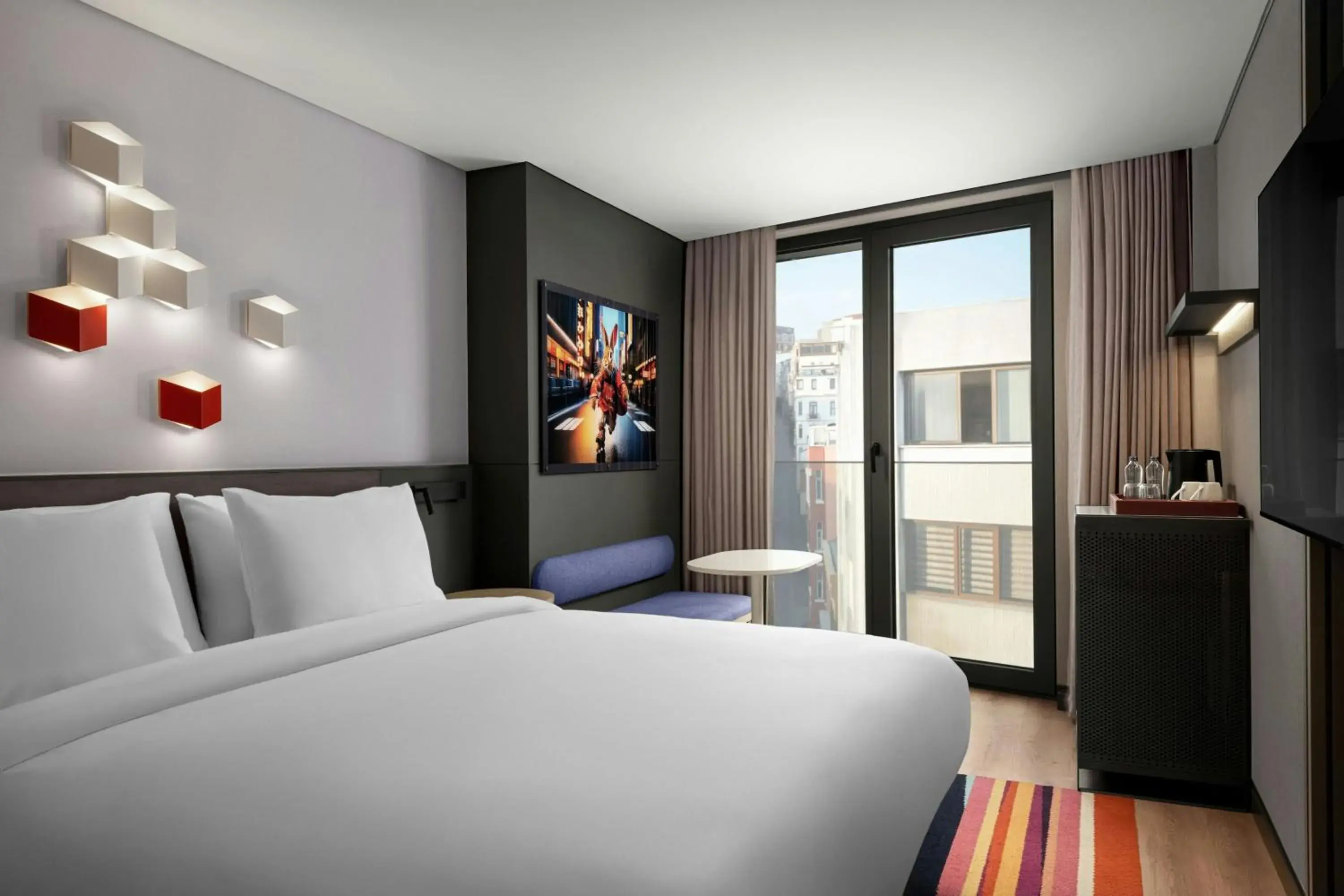 Aloft King Room with City View - High Floor in Aloft Istanbul Karakoy Aloft King Room with City View - High Floor in Aloft Istanbul Karakoy
