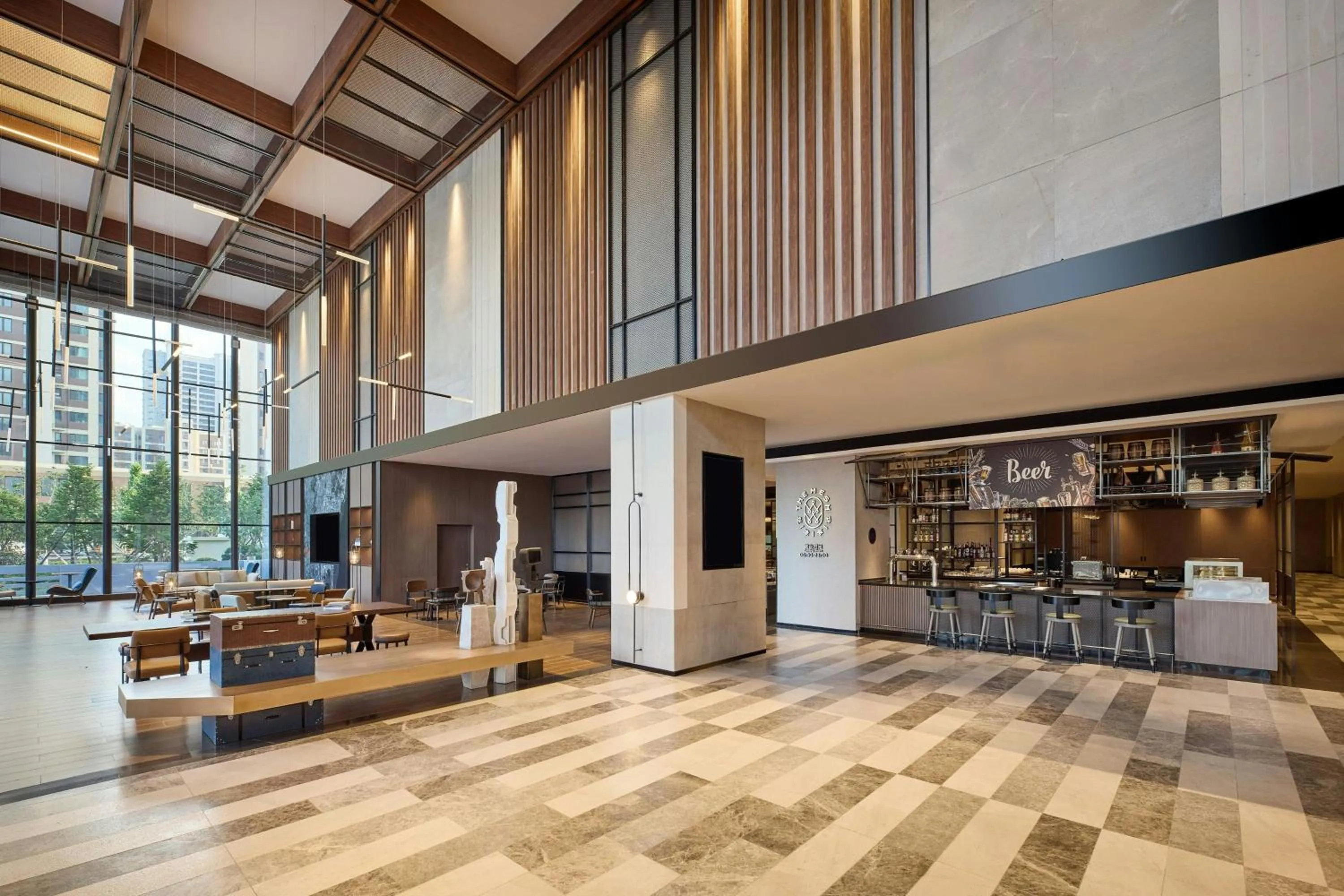 Lobby or reception in Four Points by Sheraton Rizhao