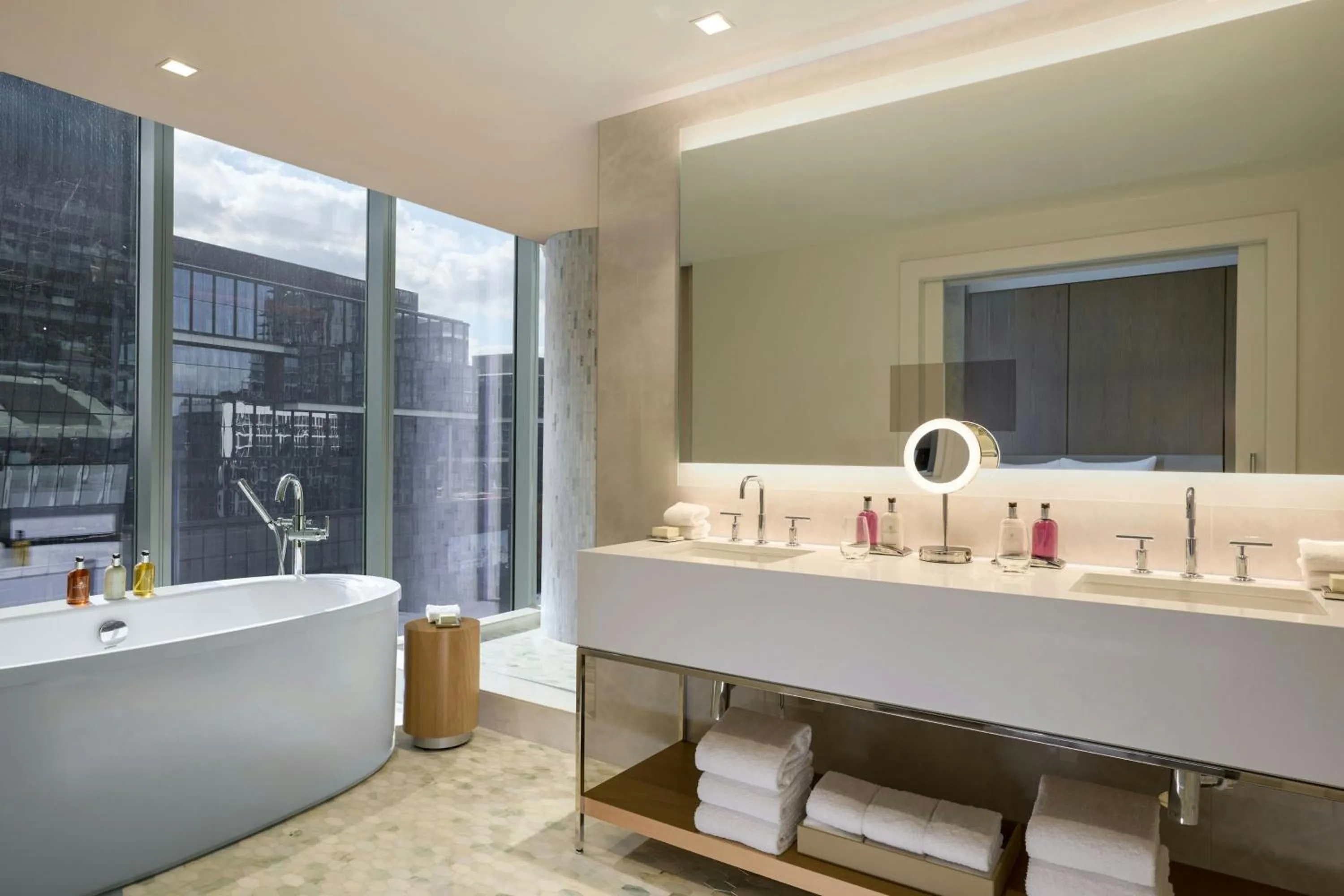 Bathroom in JW Marriott Reston Station