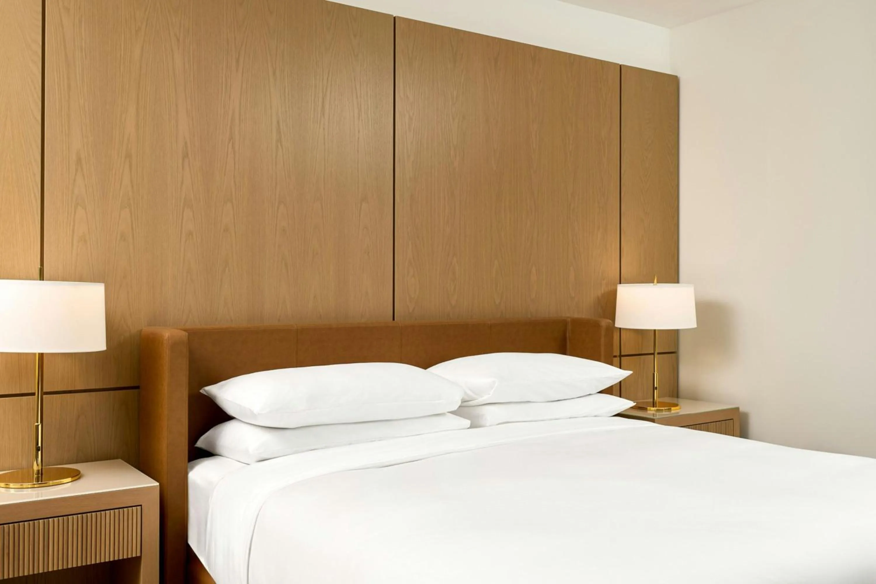 Photo of the whole room, Bed in JW Marriott Reston Station