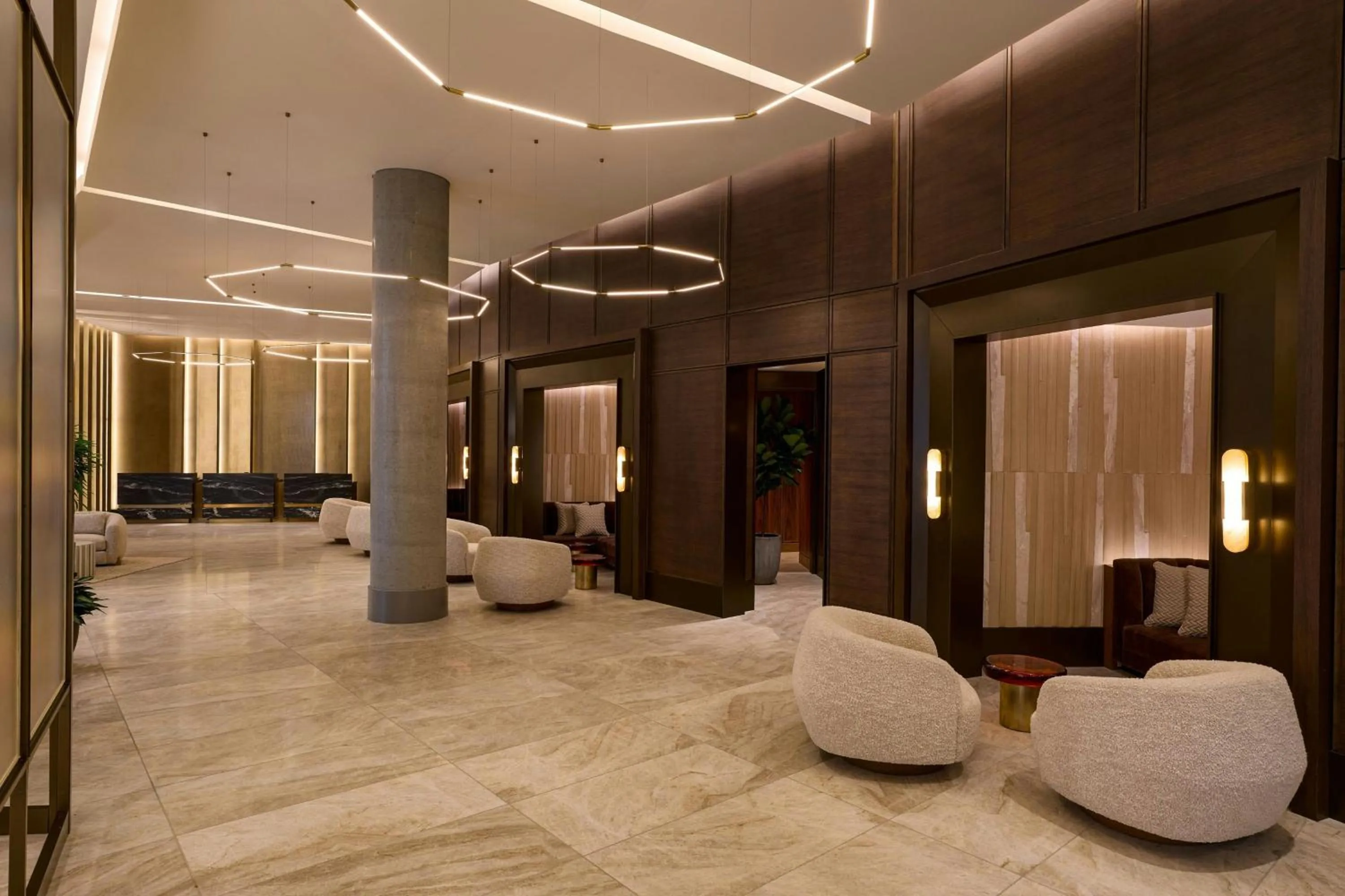 Lobby or reception in JW Marriott Reston Station