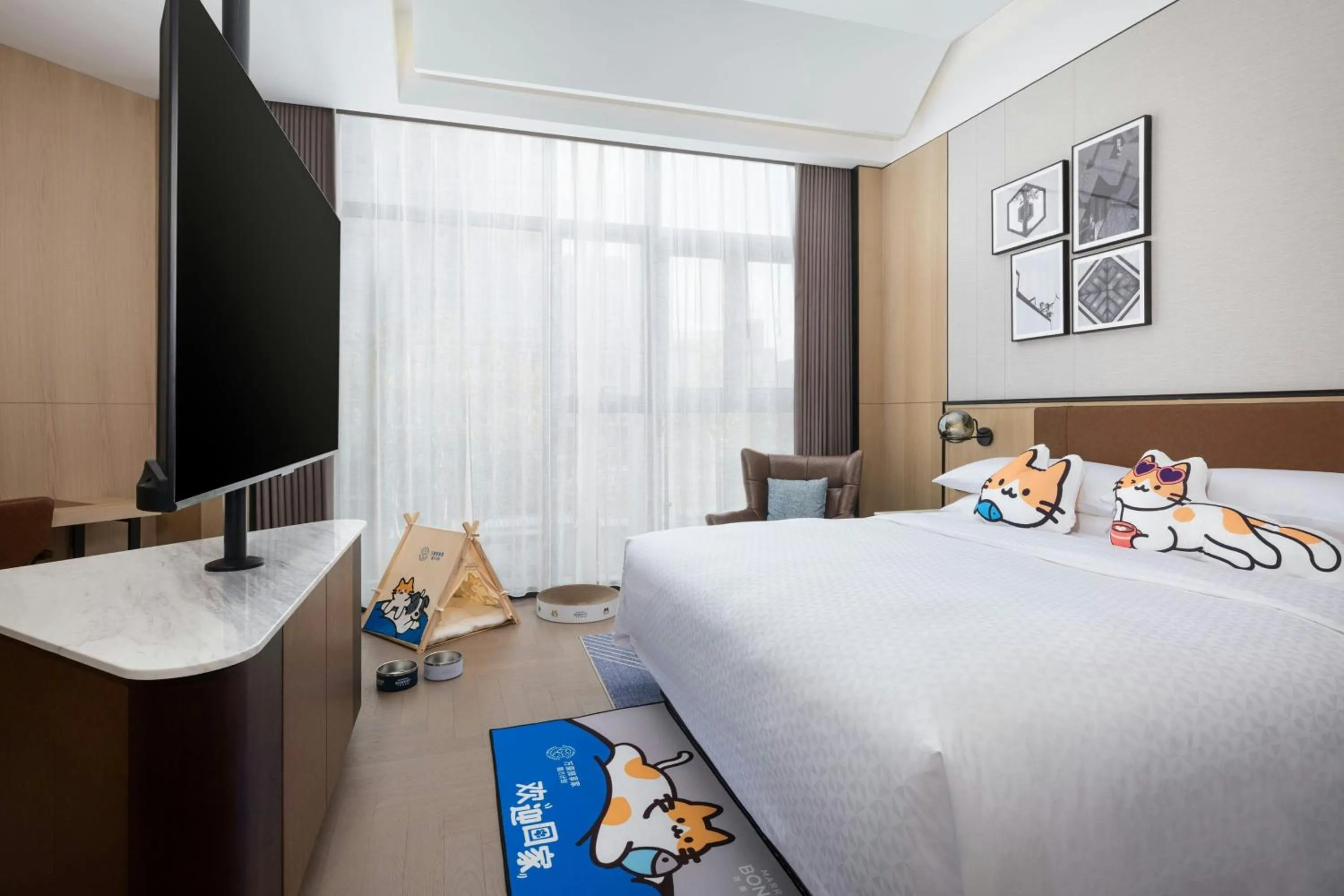 Photo of the whole room, Bed in Four Points by Sheraton Suzhou Gusu