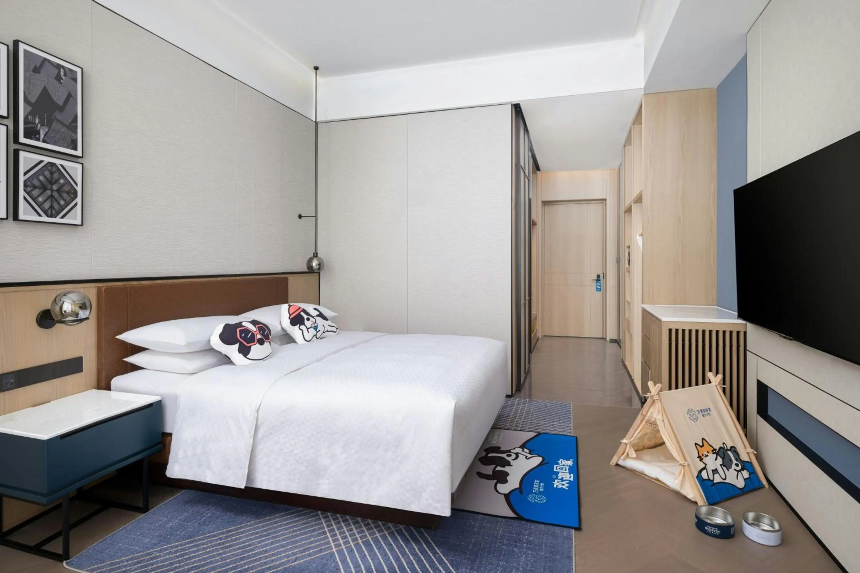 Photo of the whole room, Bed in Four Points by Sheraton Suzhou Gusu