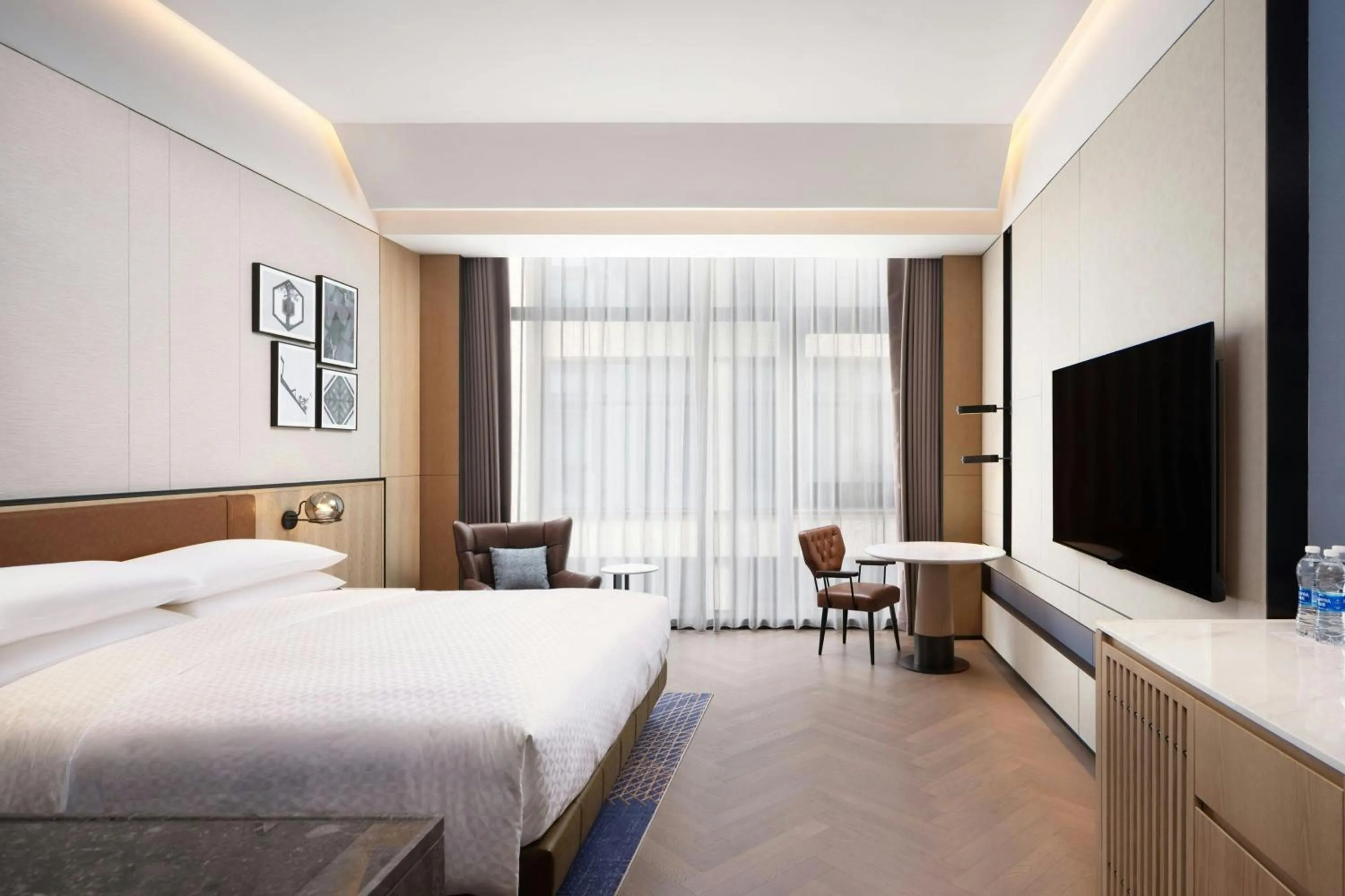 Photo of the whole room, Bed in Four Points by Sheraton Suzhou Gusu