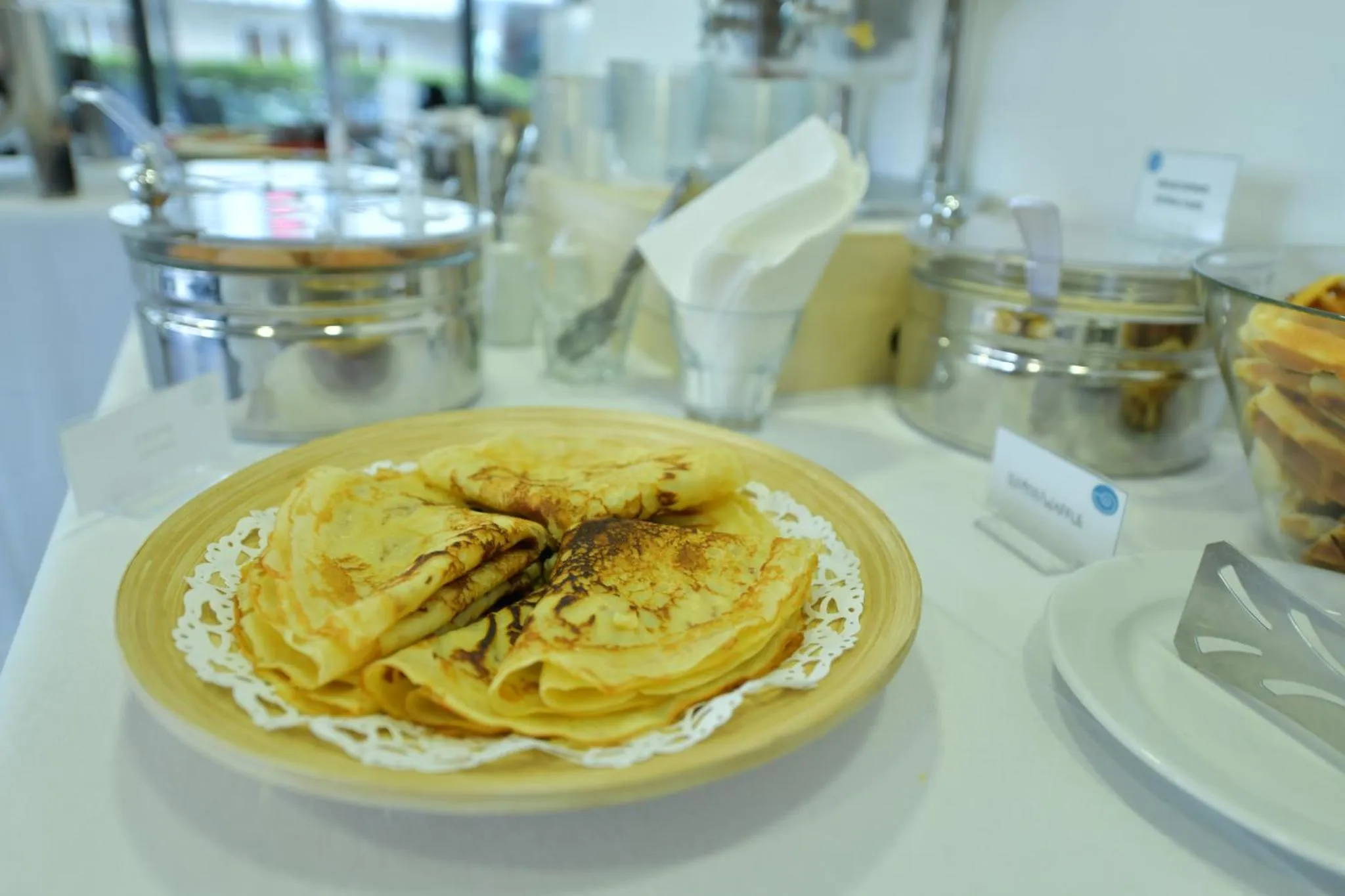 Buffet breakfast in Olympus Thalassea Boutique Hotel