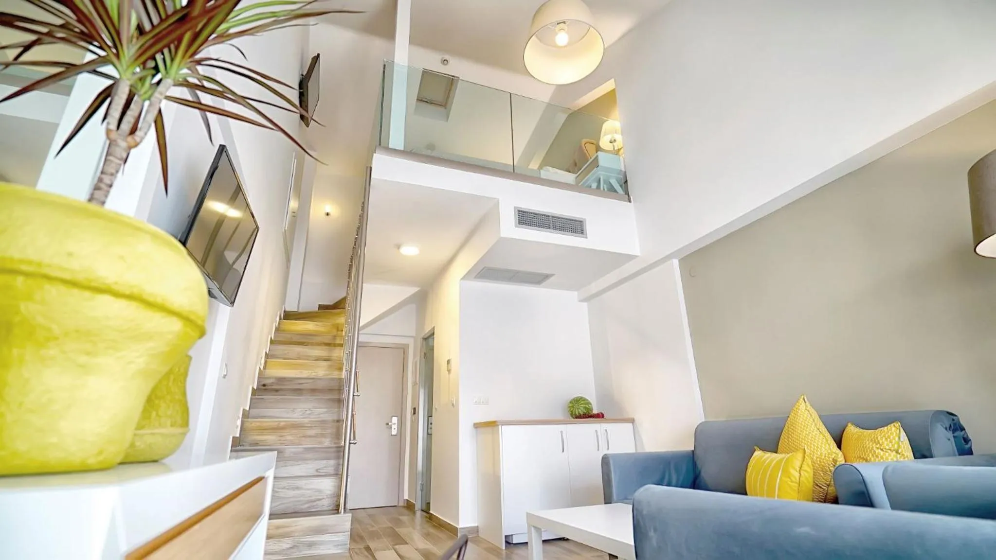 Living room in Olympus Thalassea Boutique Hotel