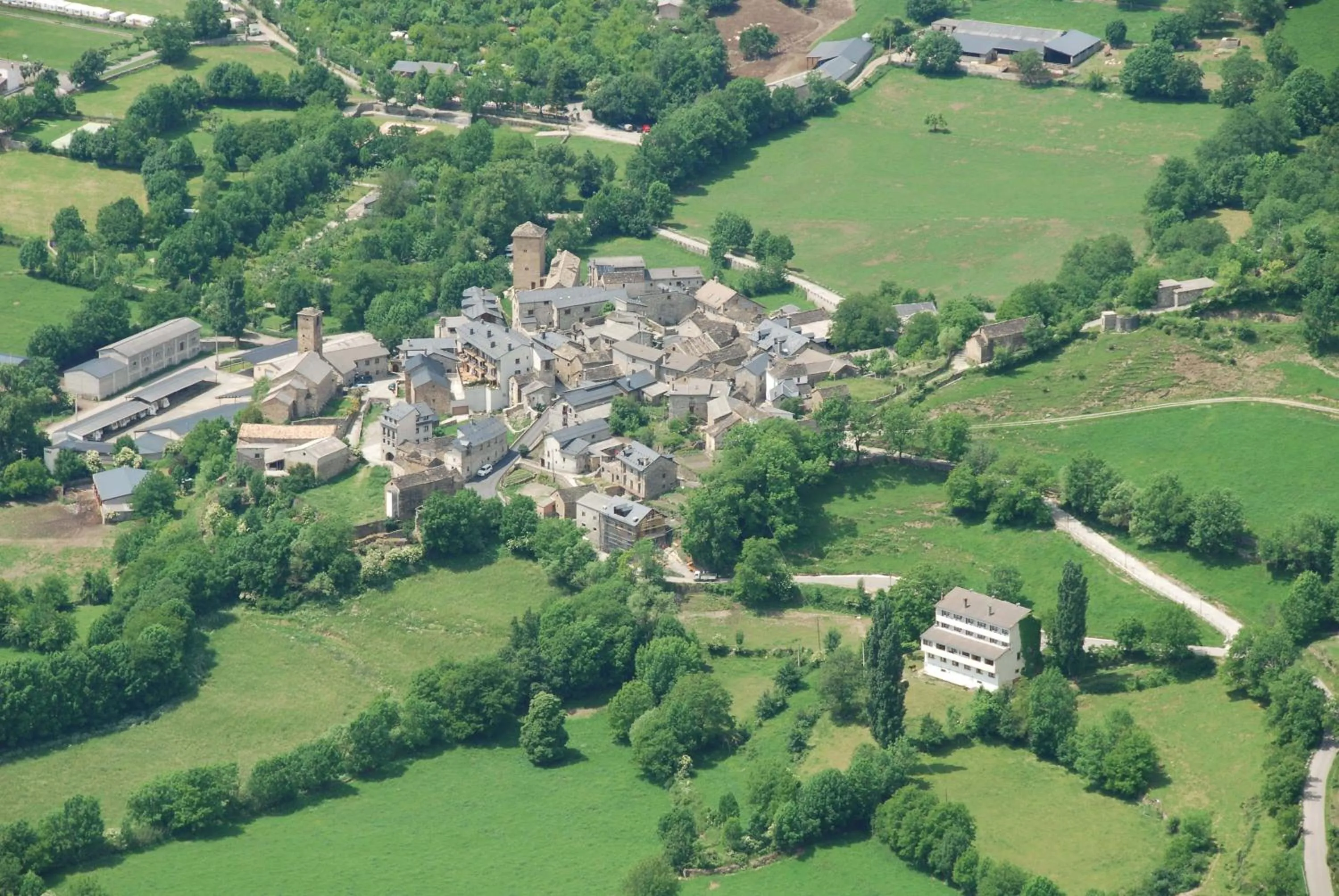 Bird's eye view in Hotel de Montaña El Mirador