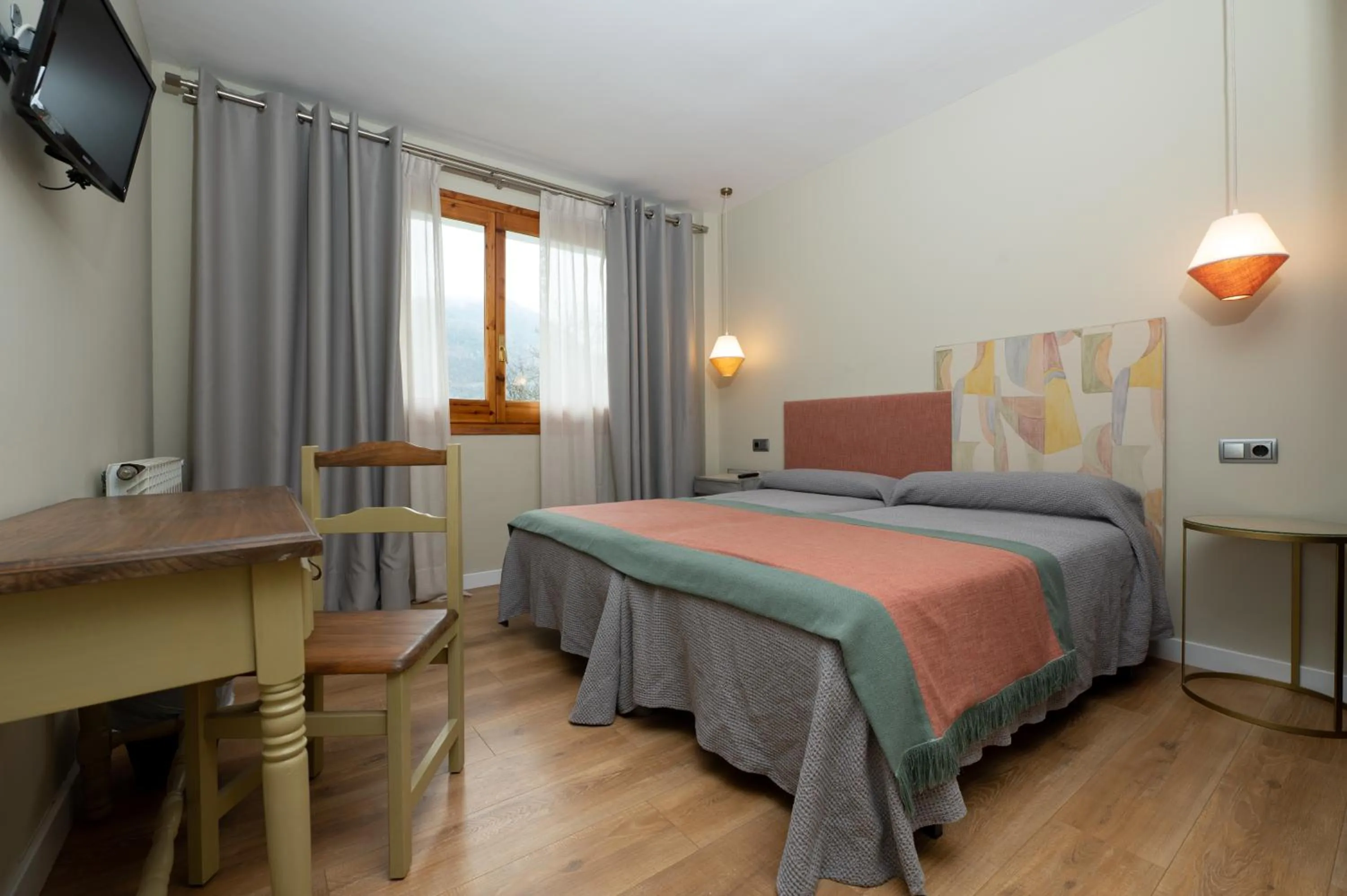 Bed in Hotel de Montaña El Mirador