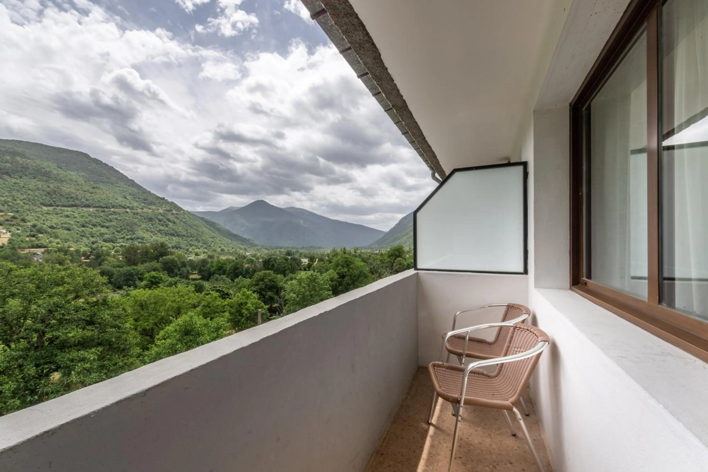 Balcony/Terrace in Hotel de Montaña El Mirador