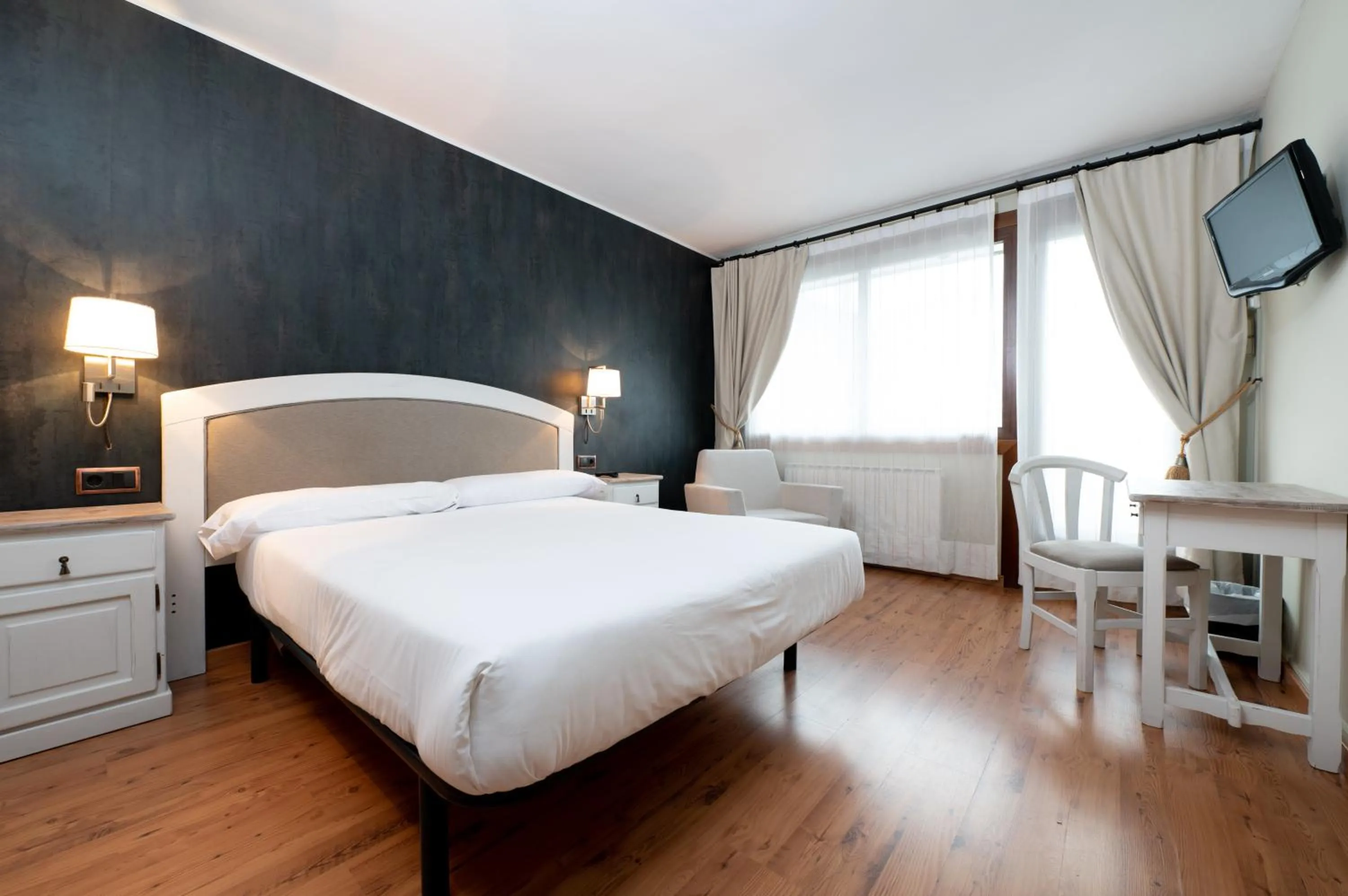 Bed in Hotel de Montaña El Mirador