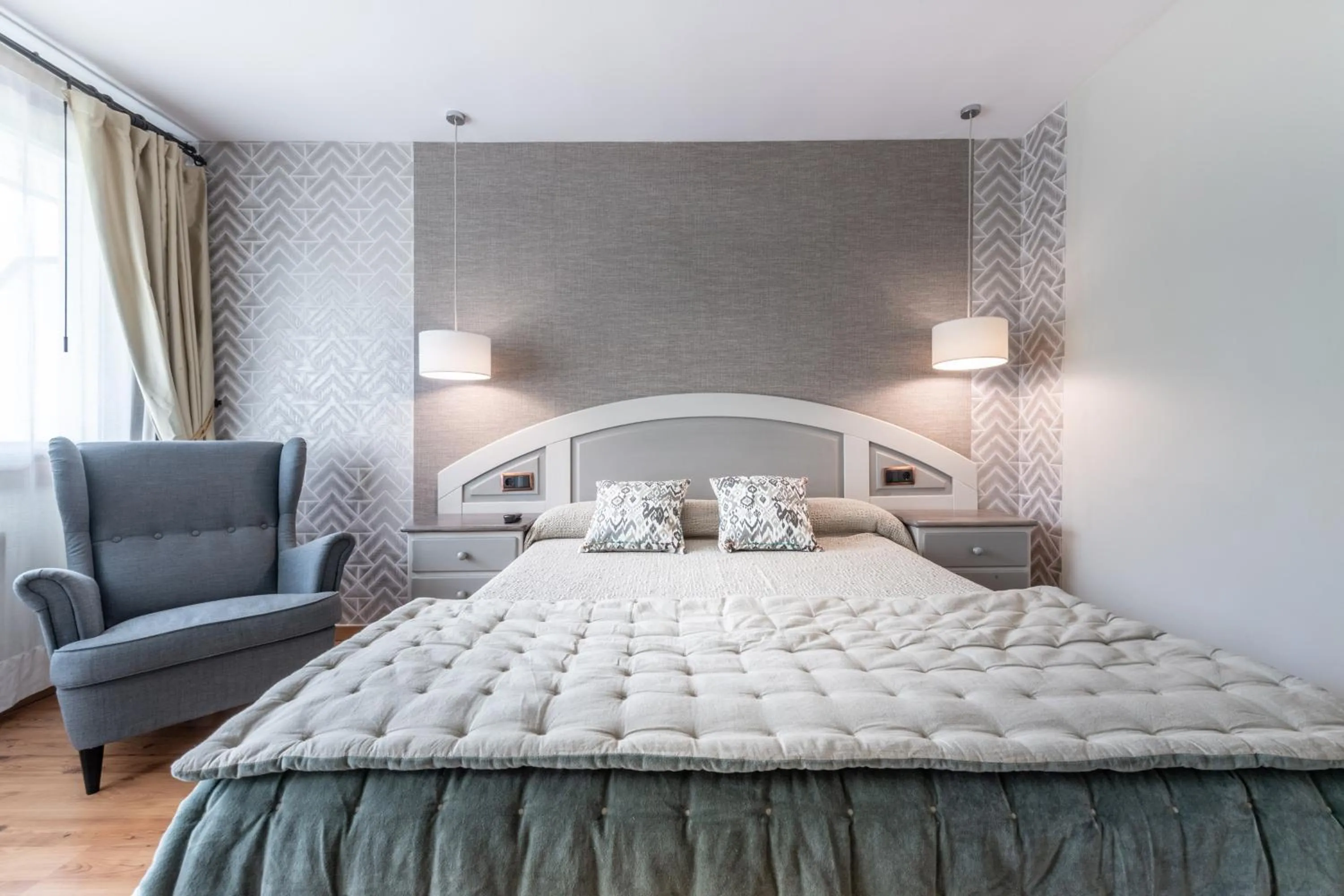 Bed in Hotel de Montaña El Mirador