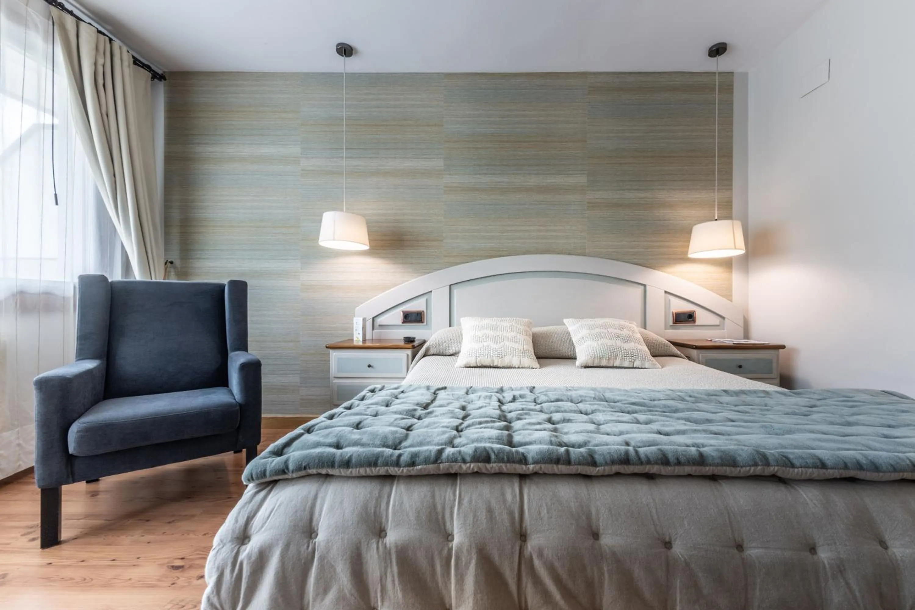 Bed in Hotel de Montaña El Mirador