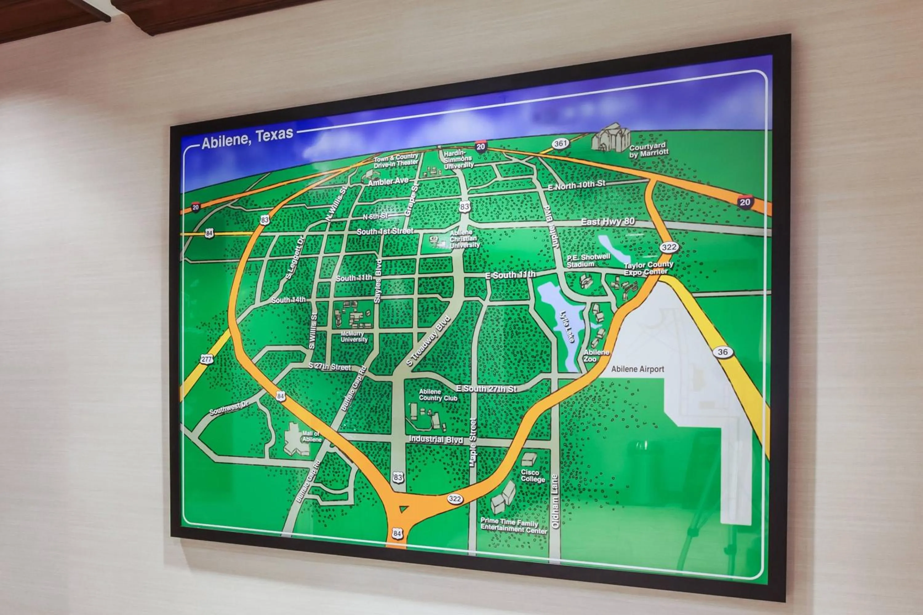 View (from property/room) in TownePlace Suites by Marriott Abilene Northeast