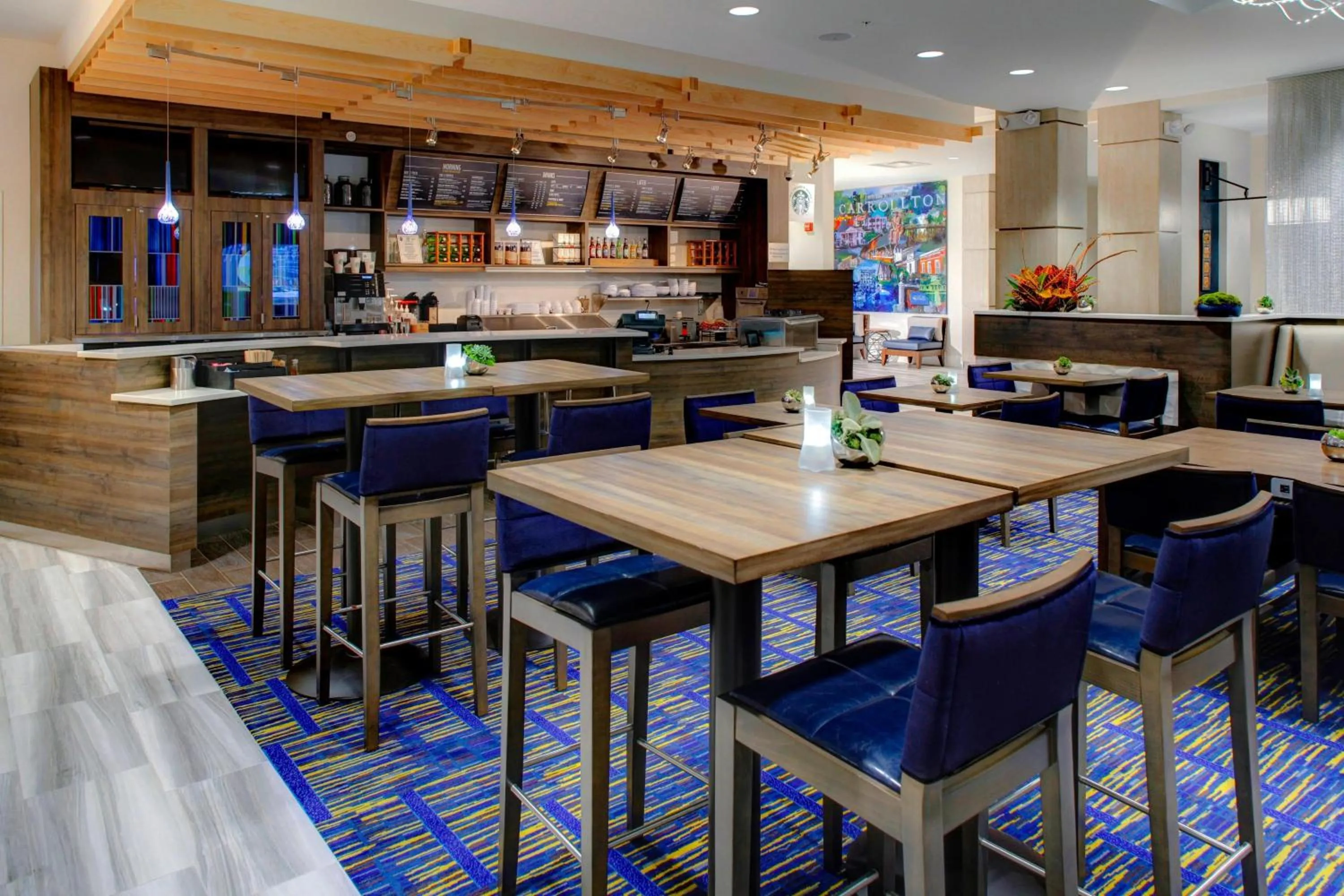 Restaurant/places to eat in Courtyard by Marriott Carrollton