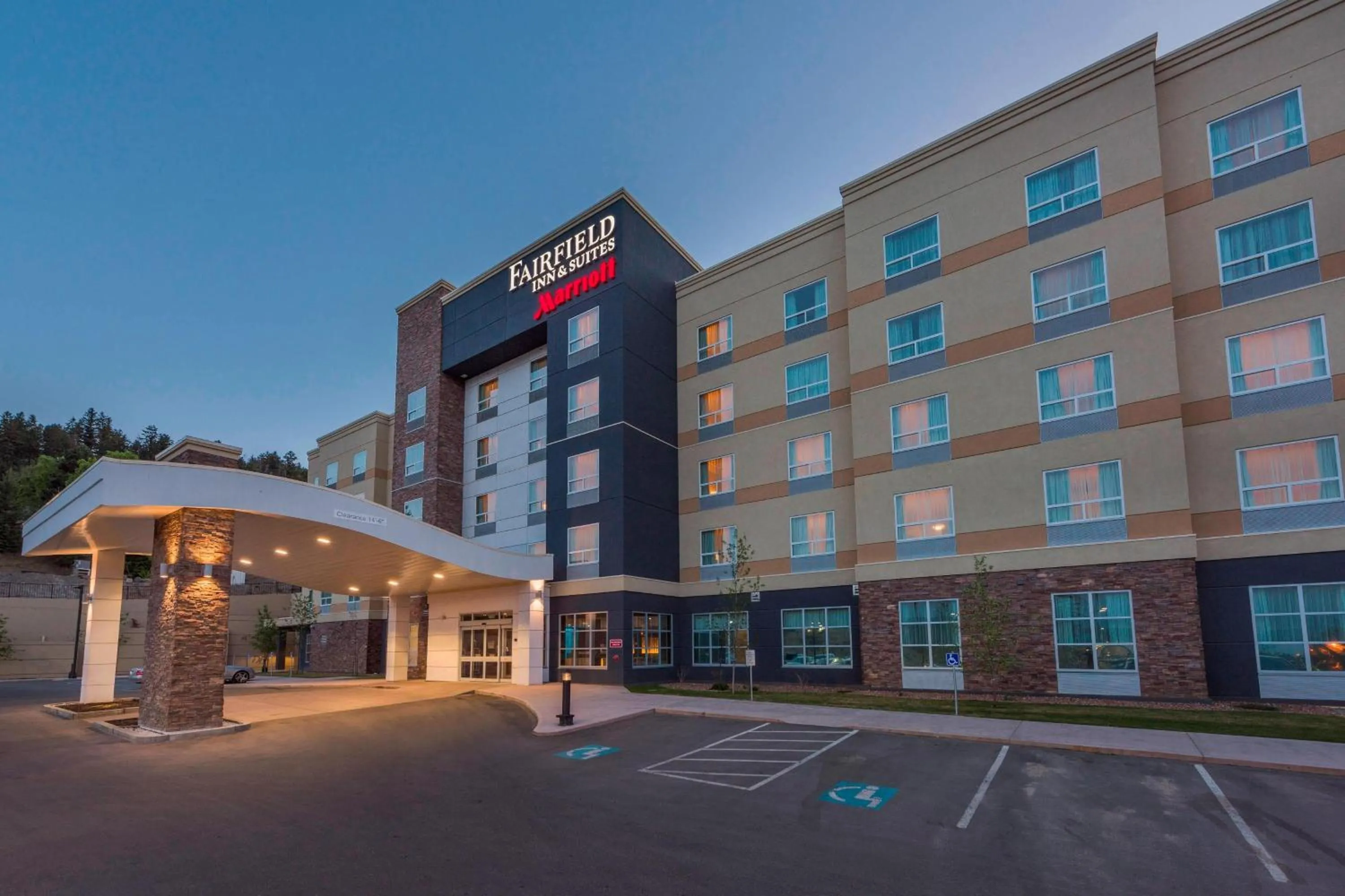 Property building in Fairfield Inn & Suites by Marriott Kamloops
