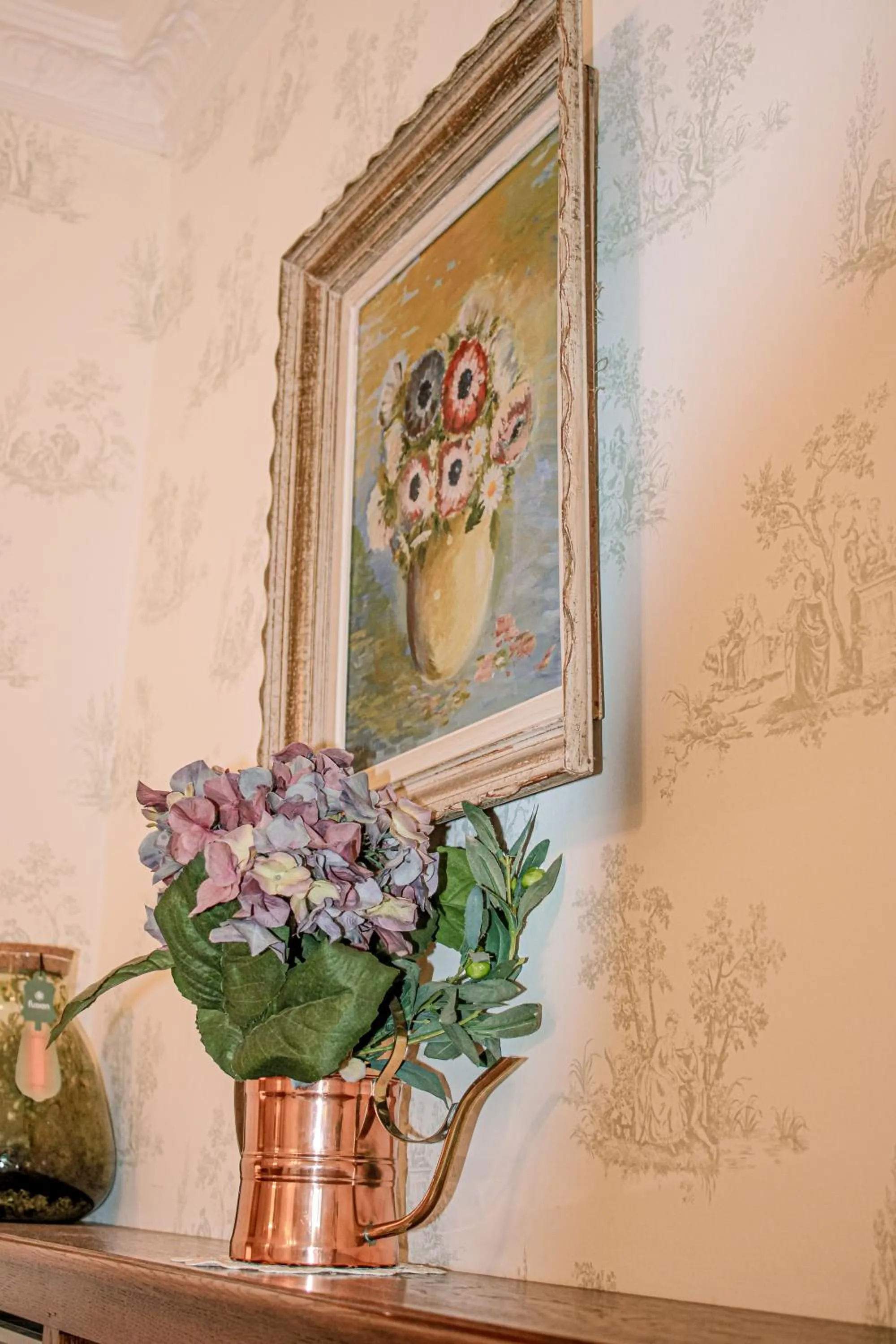 Lobby or reception in Hotel La Villa Fleurie