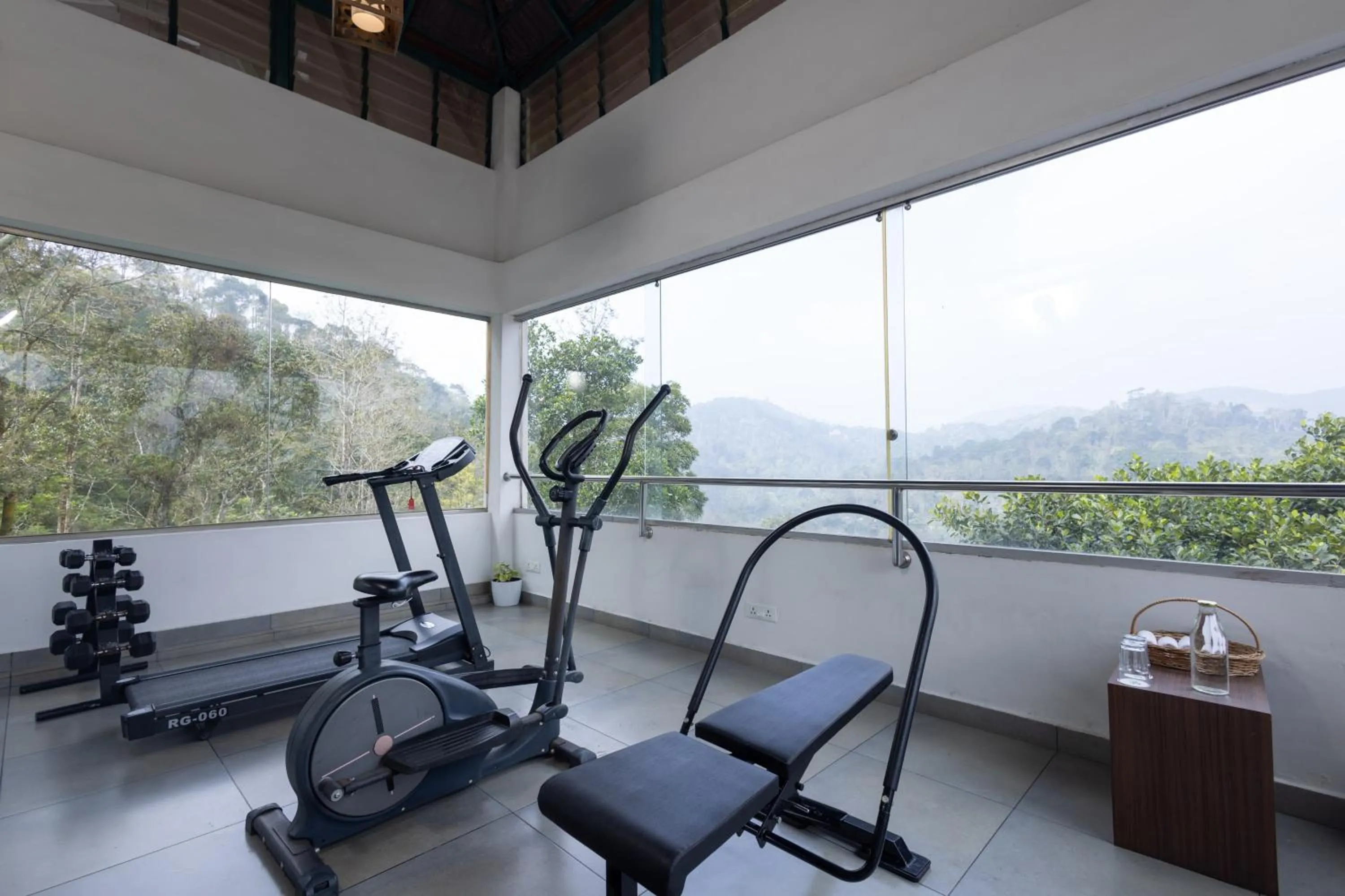 Fitness centre/facilities in Forest Canopy Thekkady