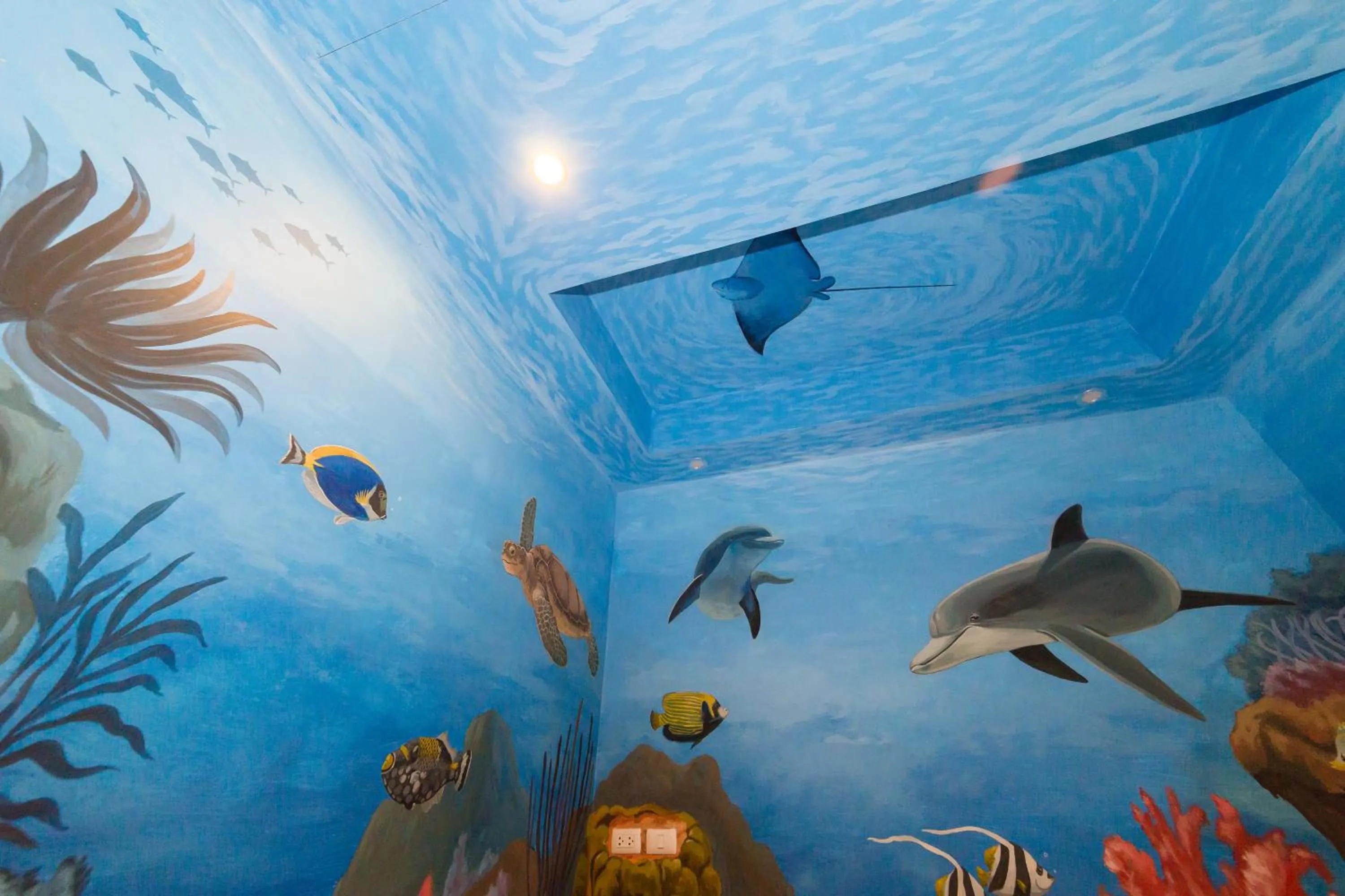 Decorative detail in Thongtara House Boutique Srinakarin