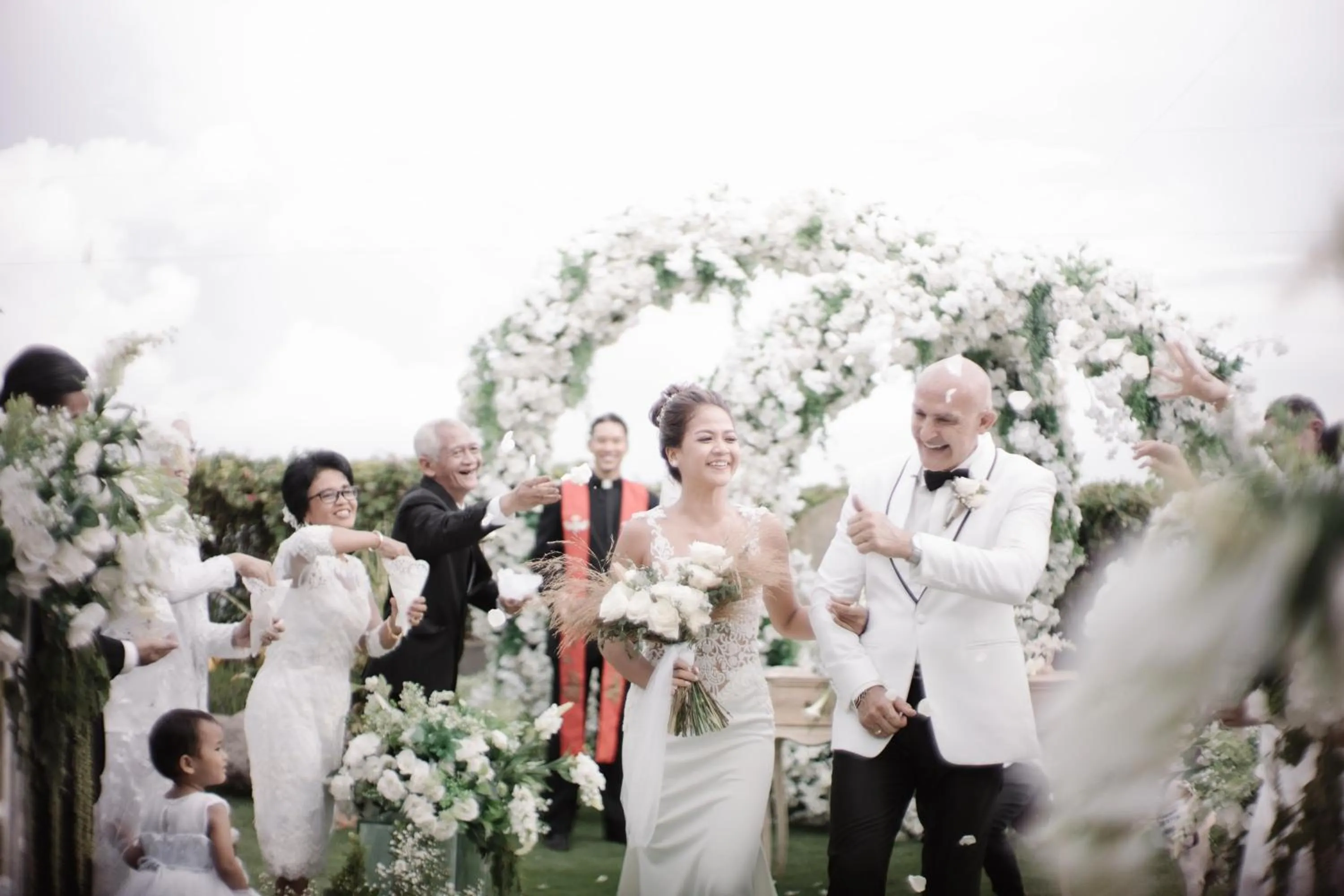 People in Private Villas of Bali