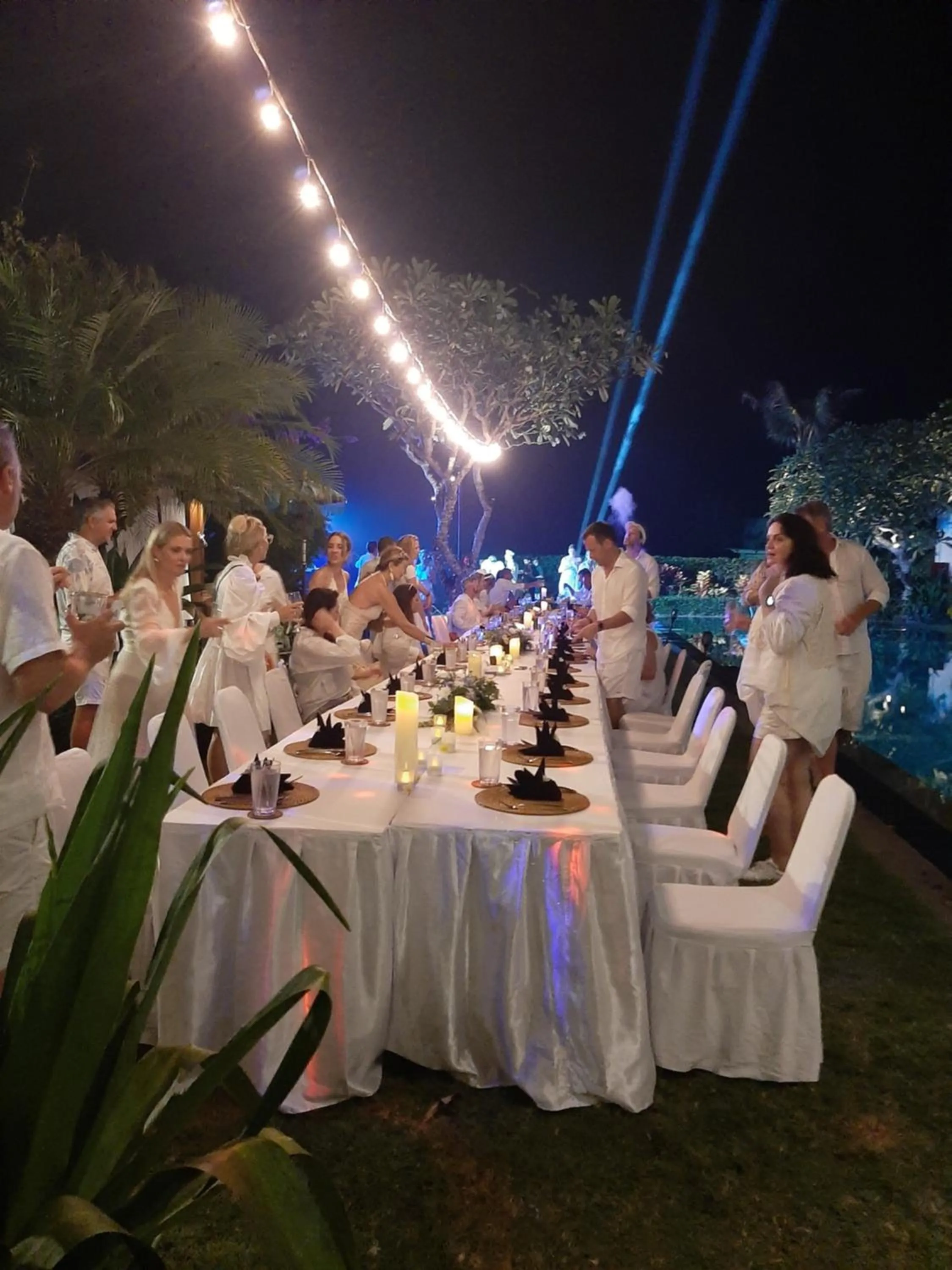 People in Private Villas of Bali