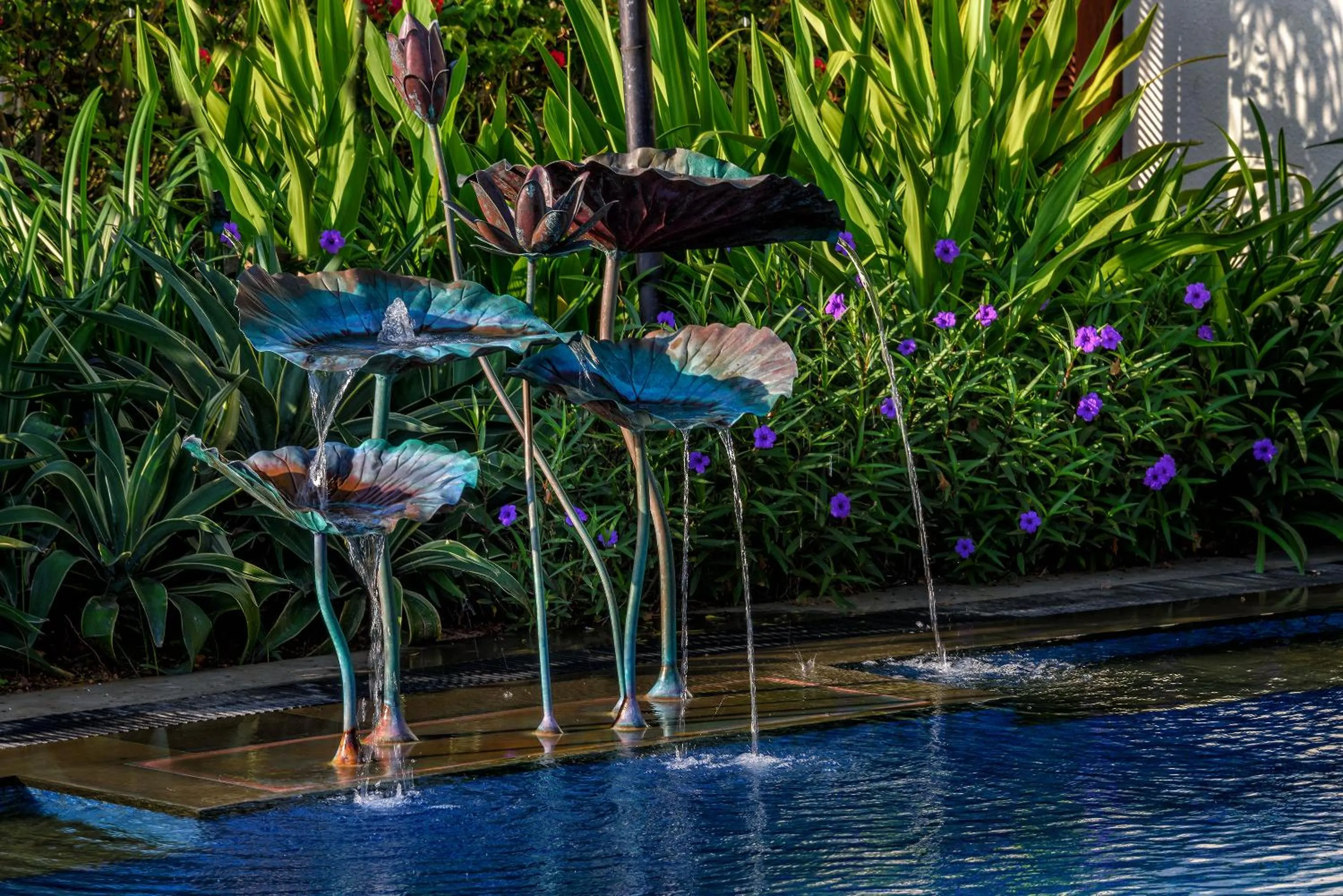 Garden in Private Villas of Bali