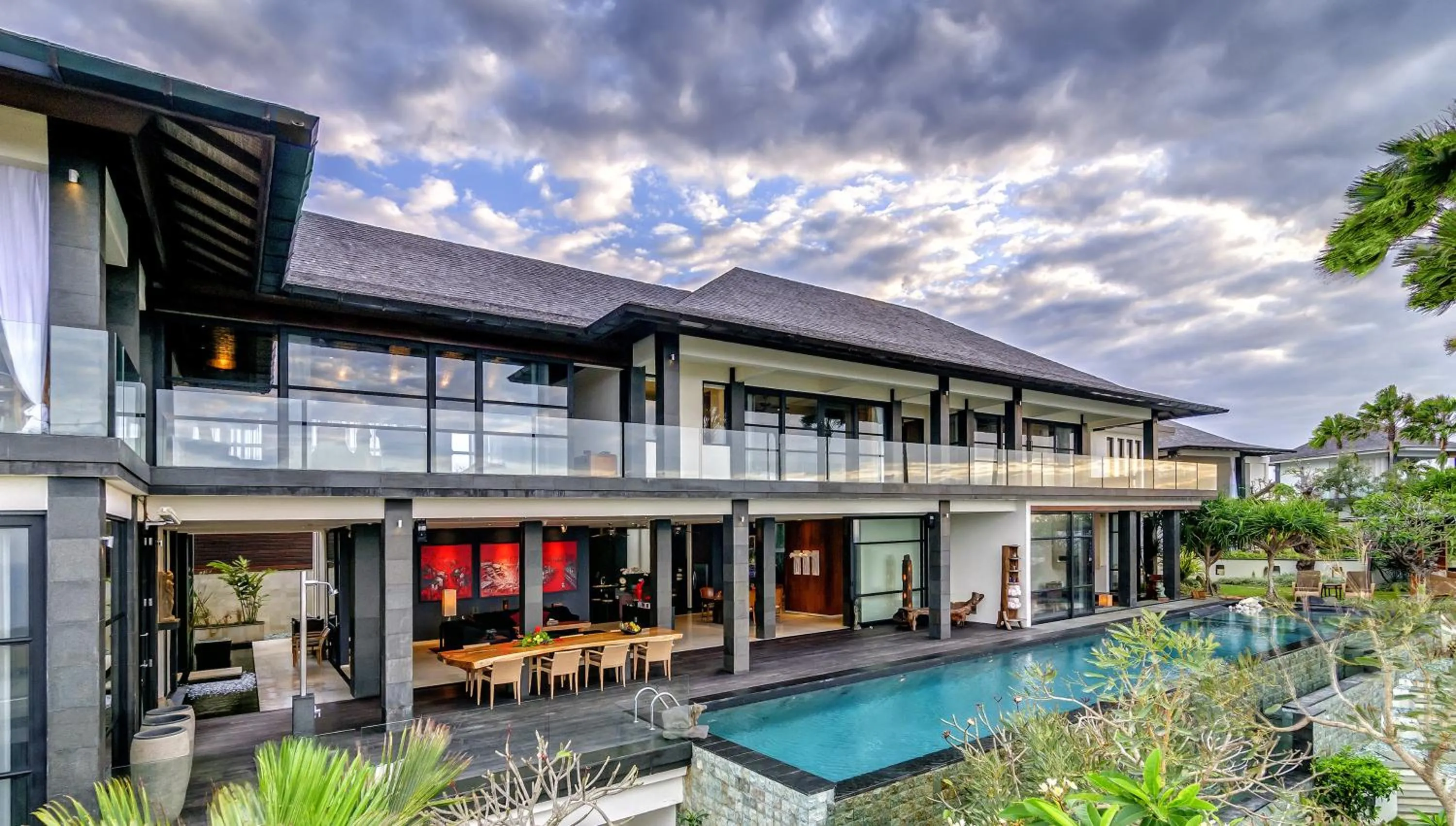 Property building in Private Villas of Bali