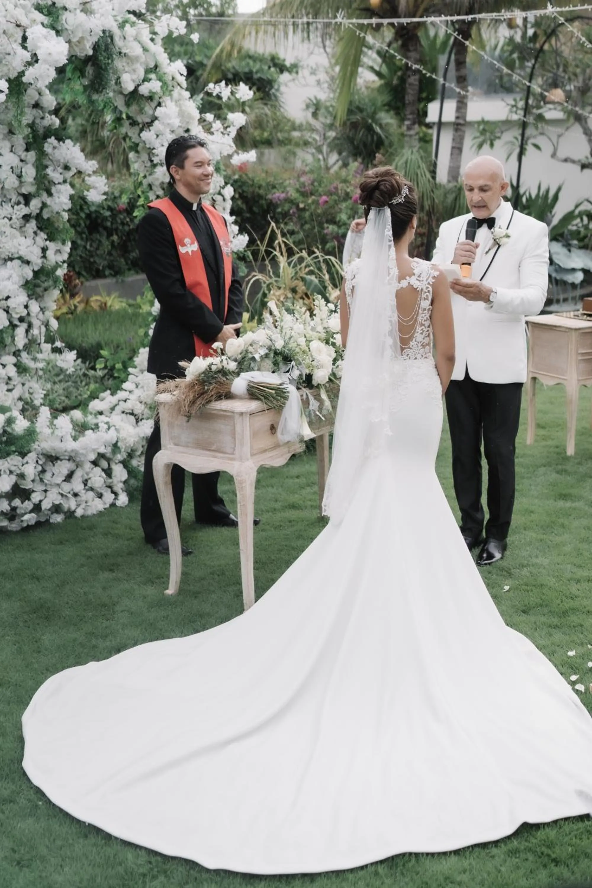 People in Private Villas of Bali