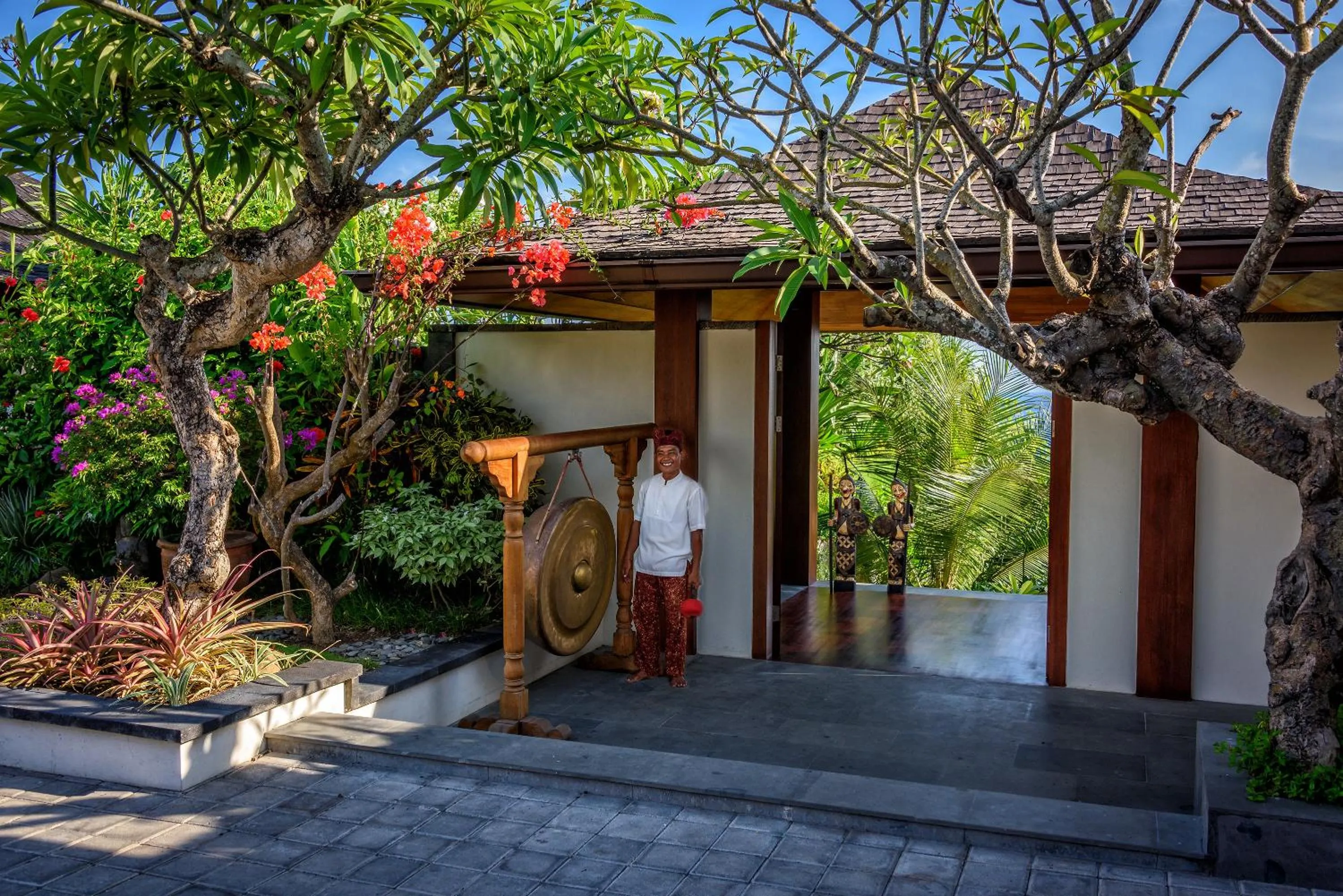 Facade/entrance in Private Villas of Bali