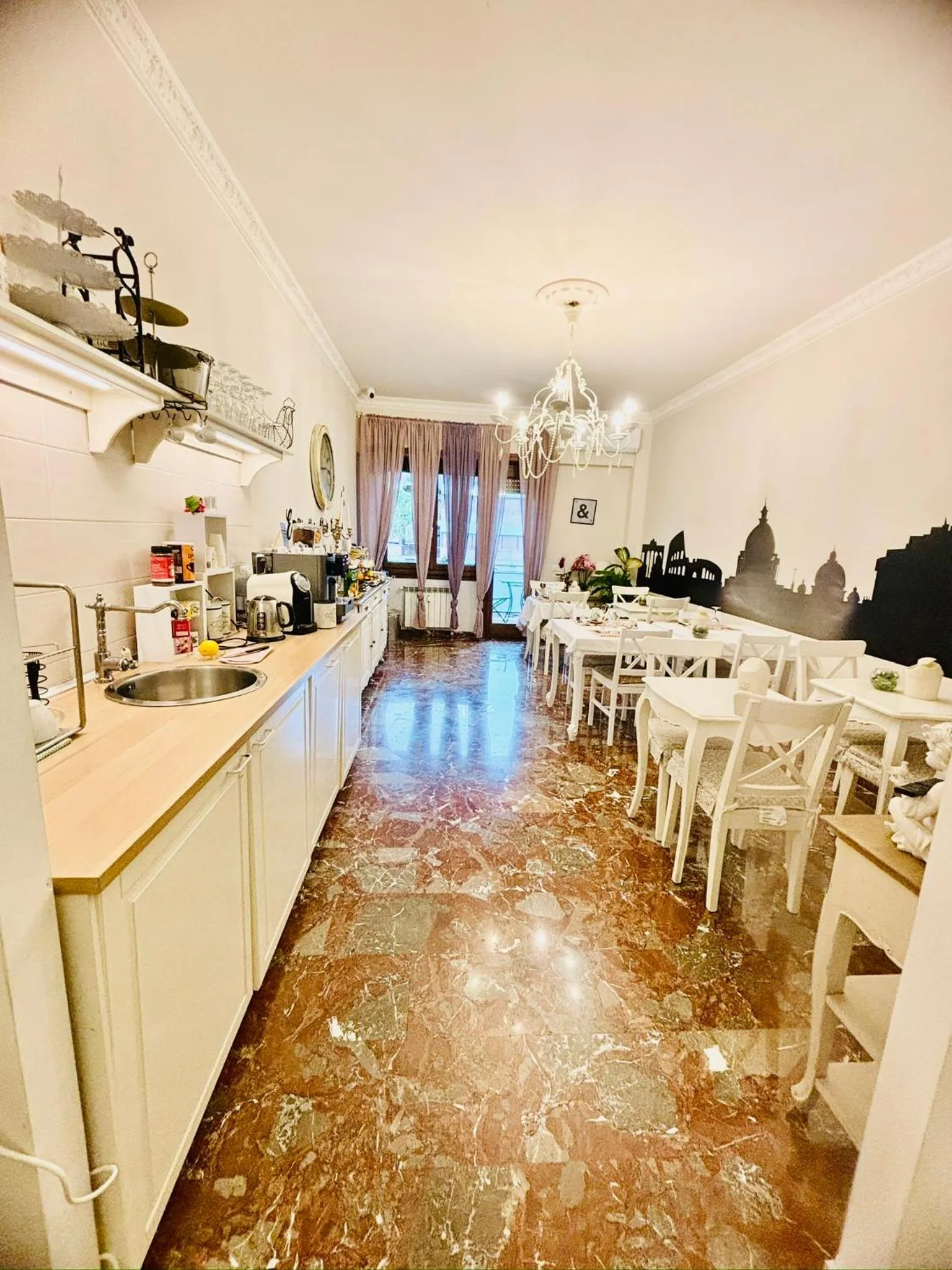 stove in Mami Guest House Rome Vatican St Peters