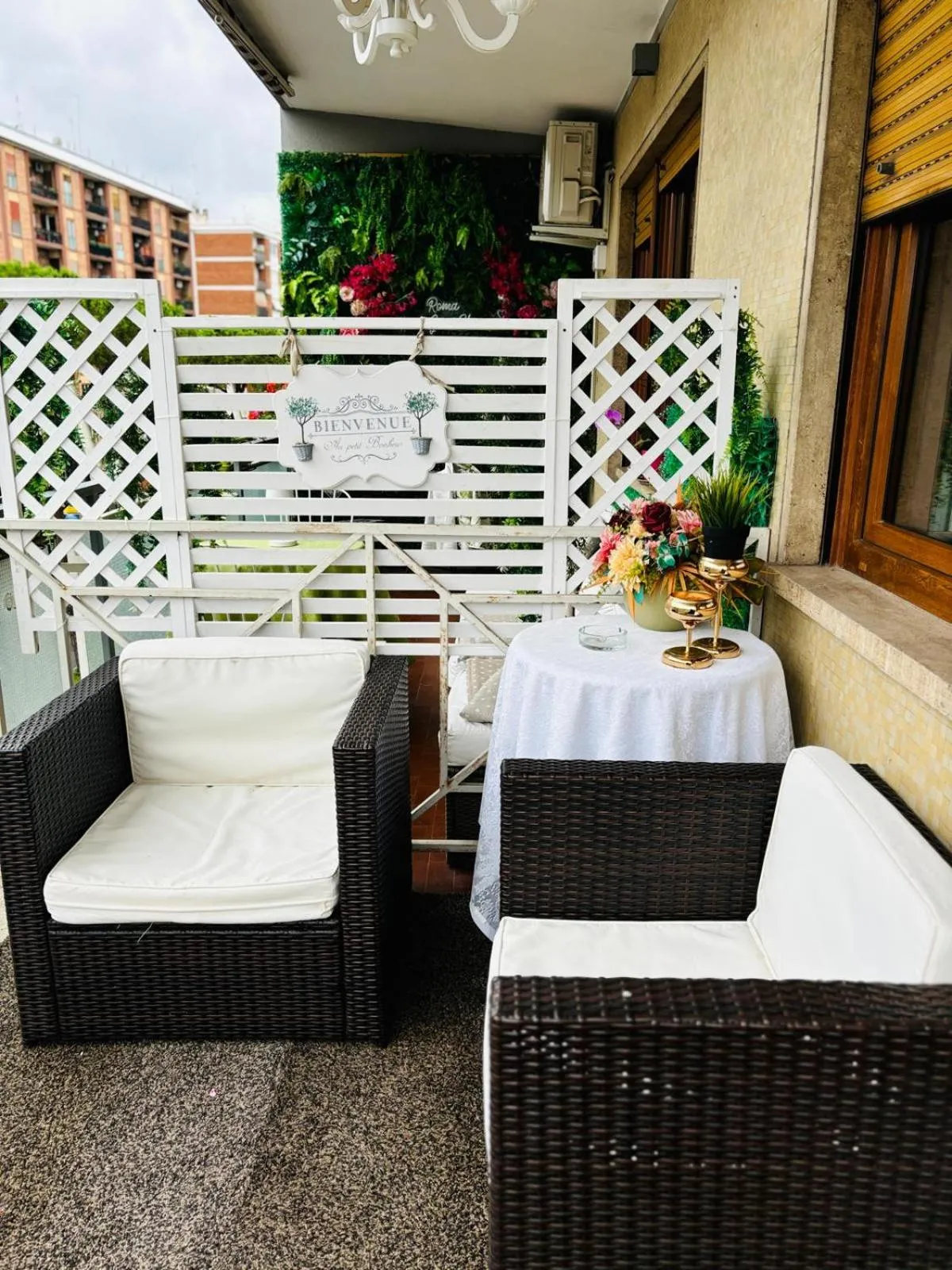 Balcony/Terrace in Mami Guest House Rome Vatican St Peters