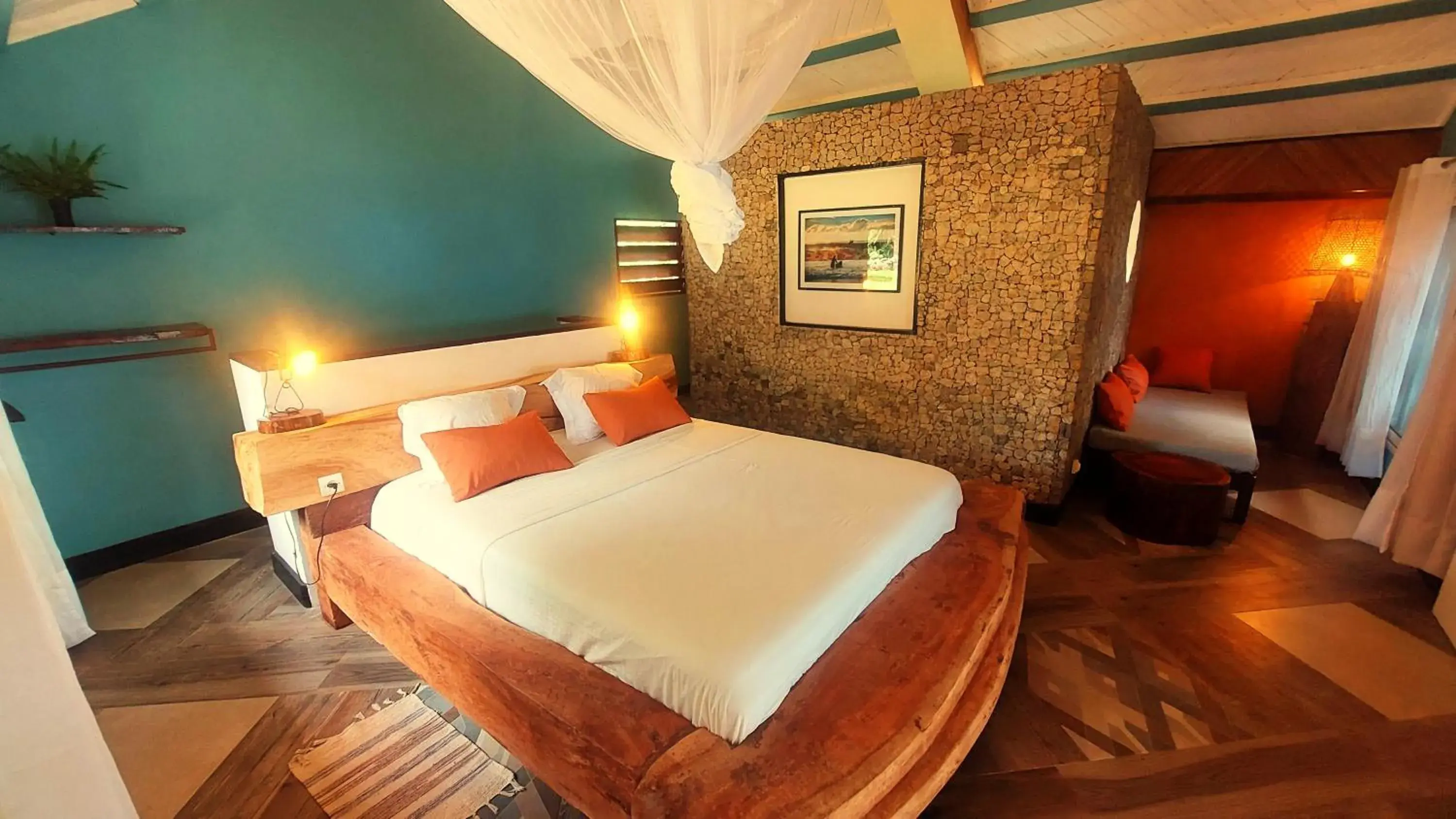 Double Room with Sea View in Samaria Lodge Double Room with Sea View in Samaria Lodge