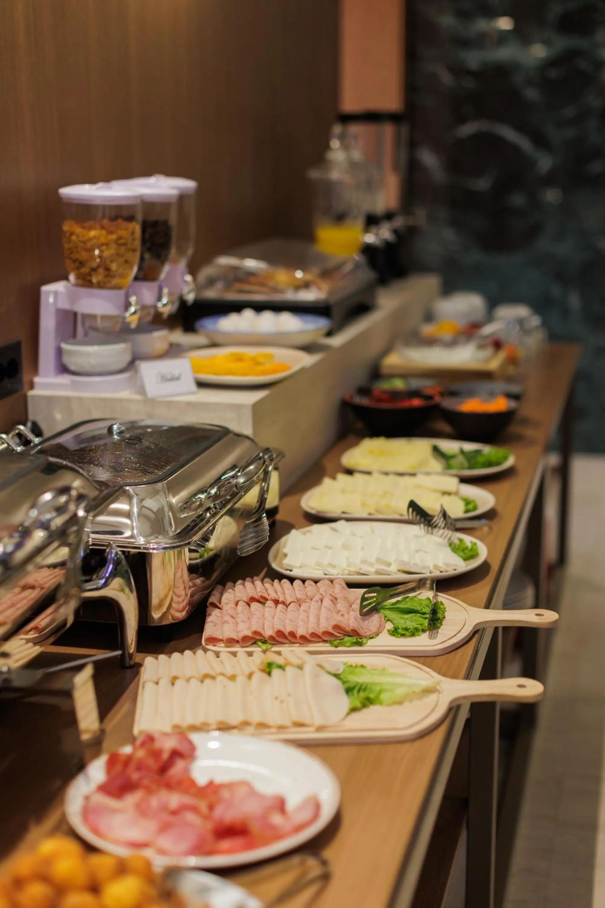 Breakfast in Sazani Hotel