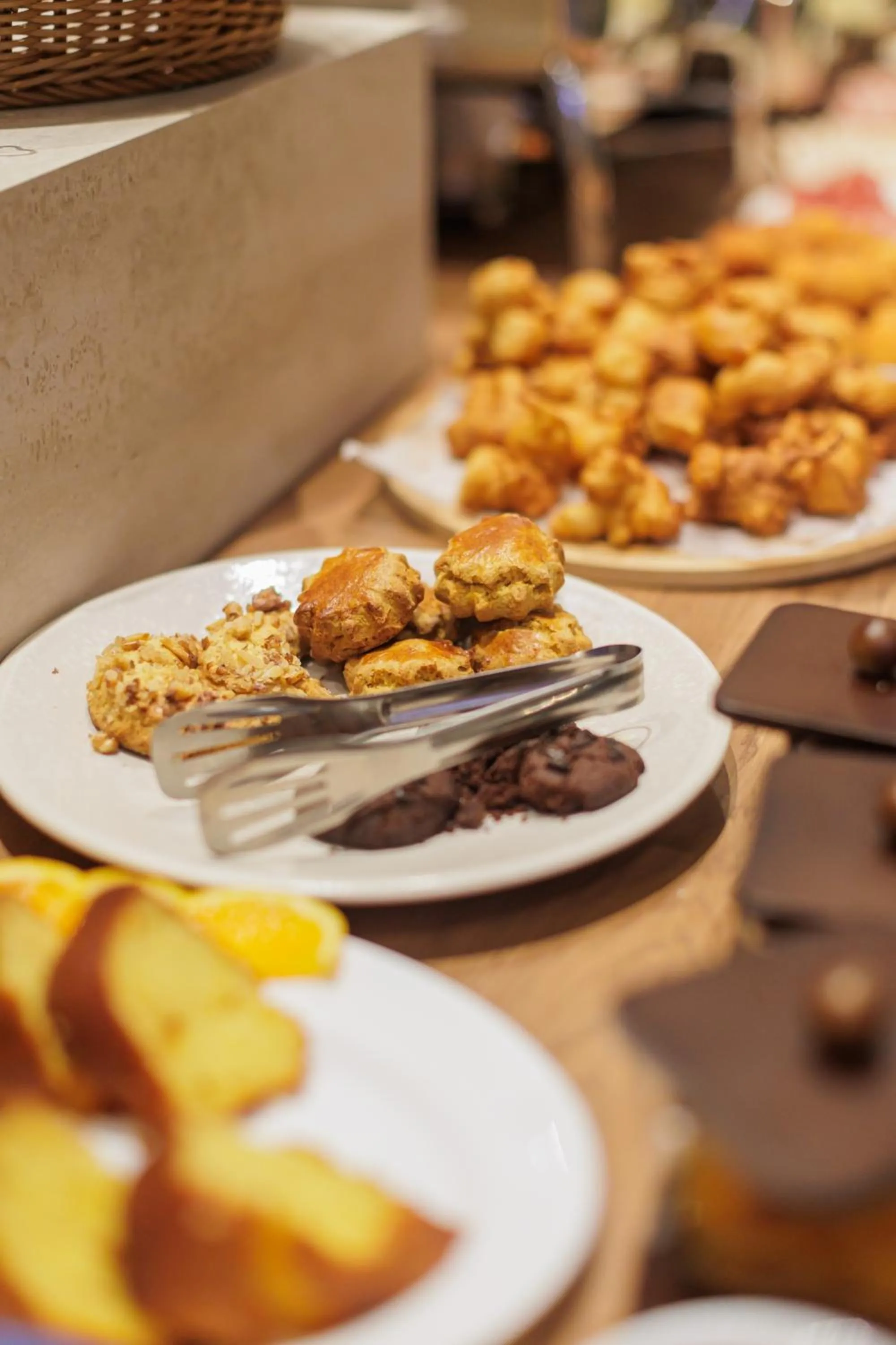 Buffet breakfast in Sazani Hotel