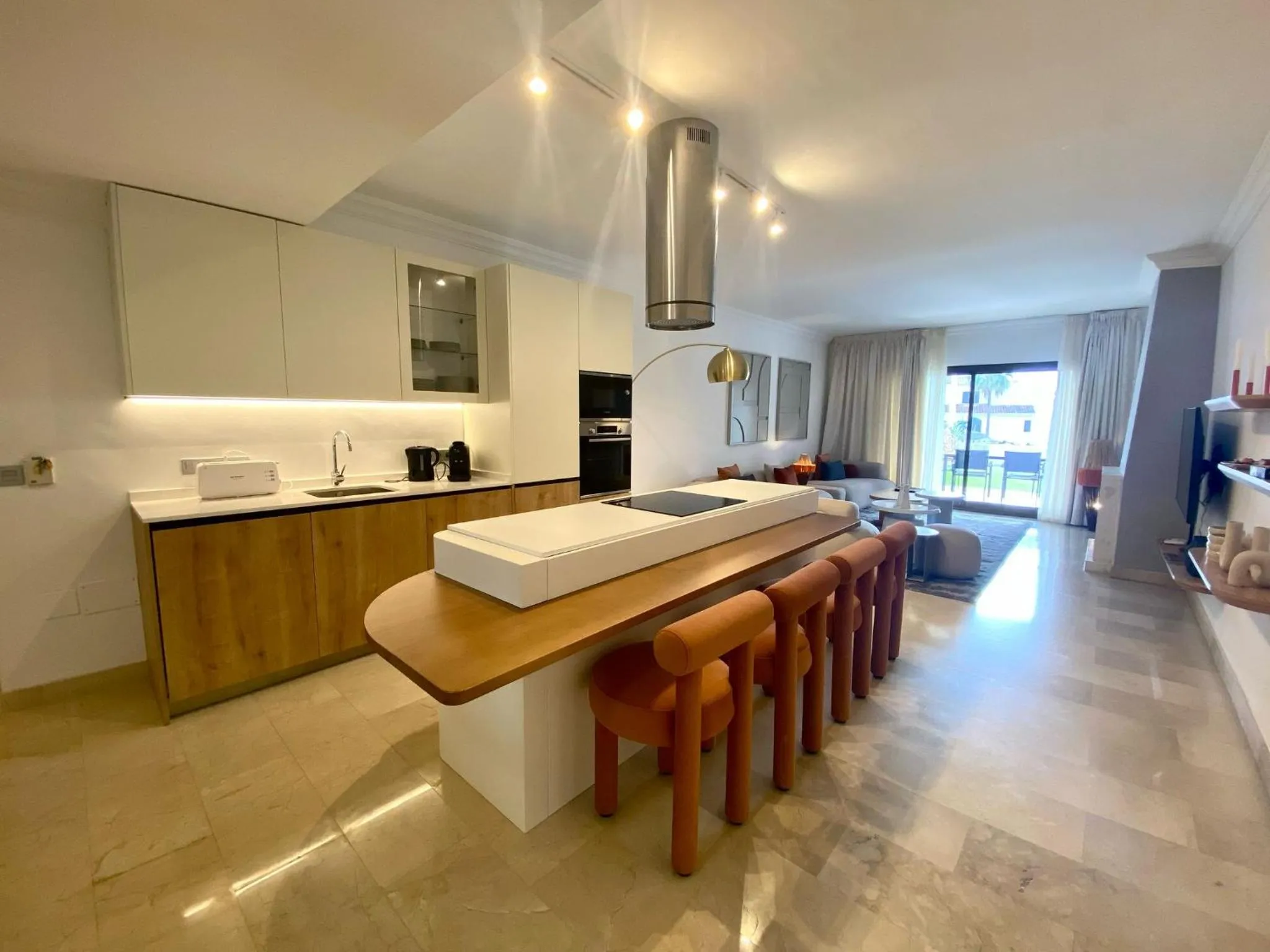 kitchen in Coral Beach Aparthotel