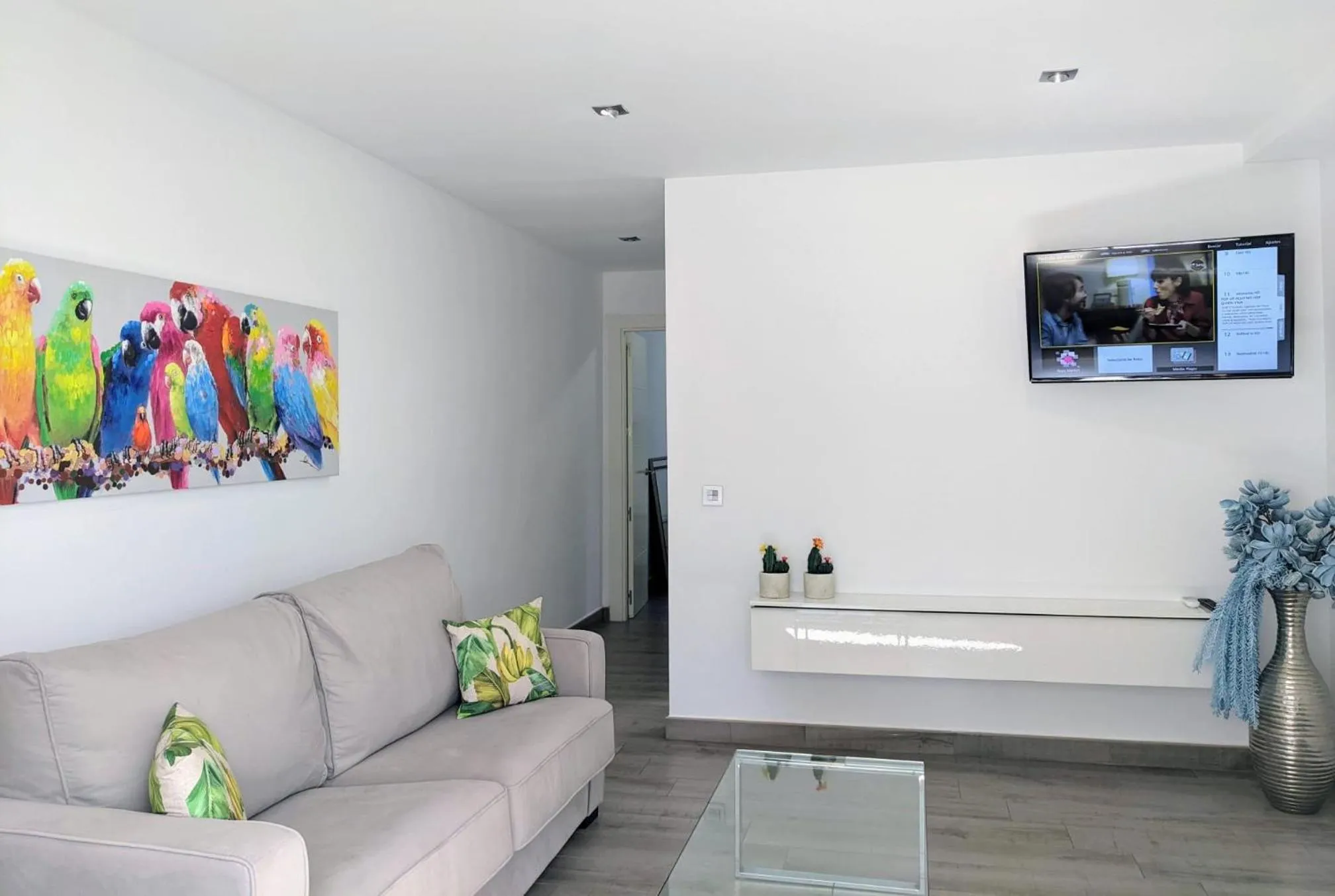 Living room in Coral Beach Aparthotel