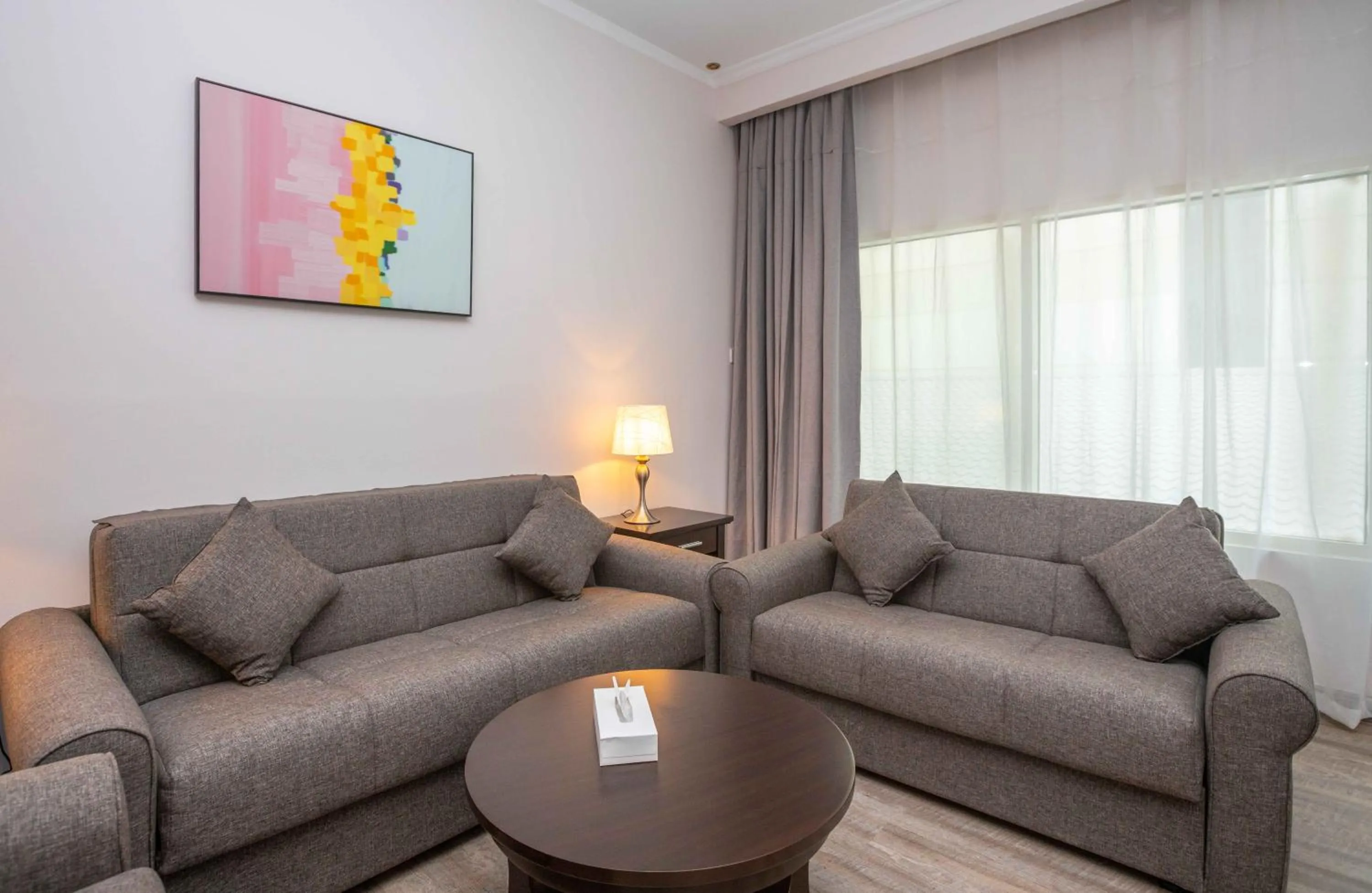 Living room in Ezdan Residence