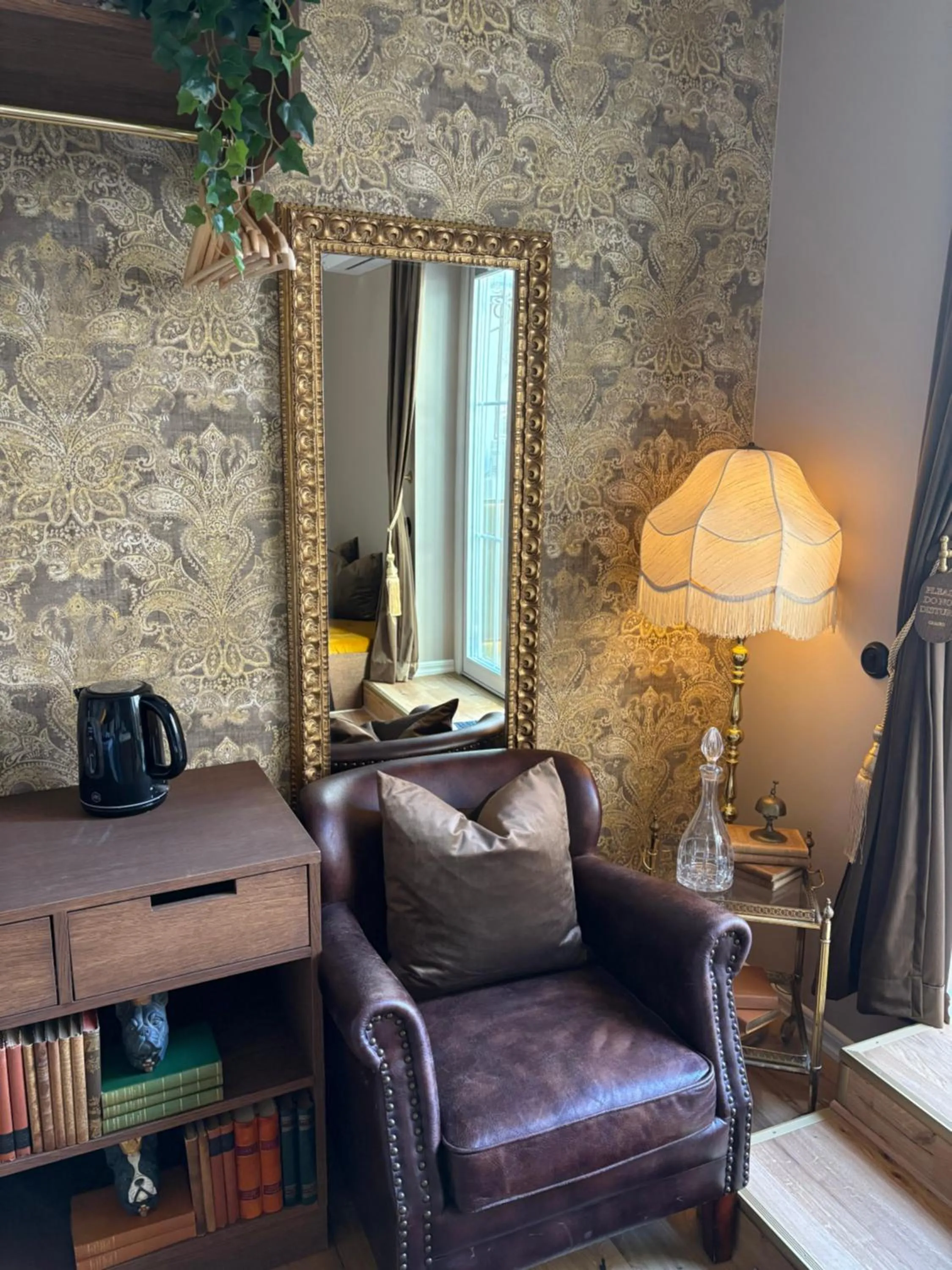 Seating area in Cameo Boutique Hotell