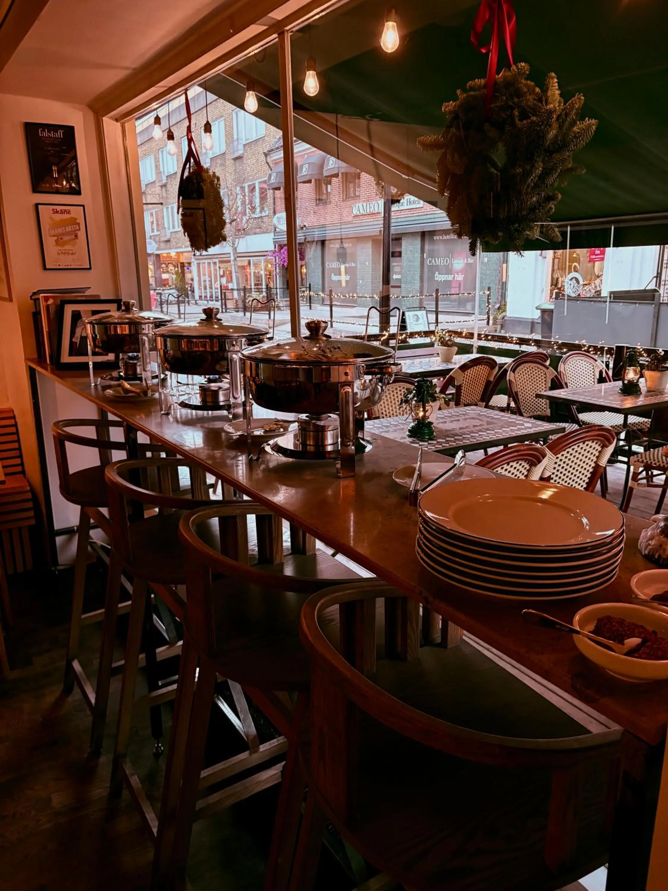 Breakfast in Cameo Boutique Hotell