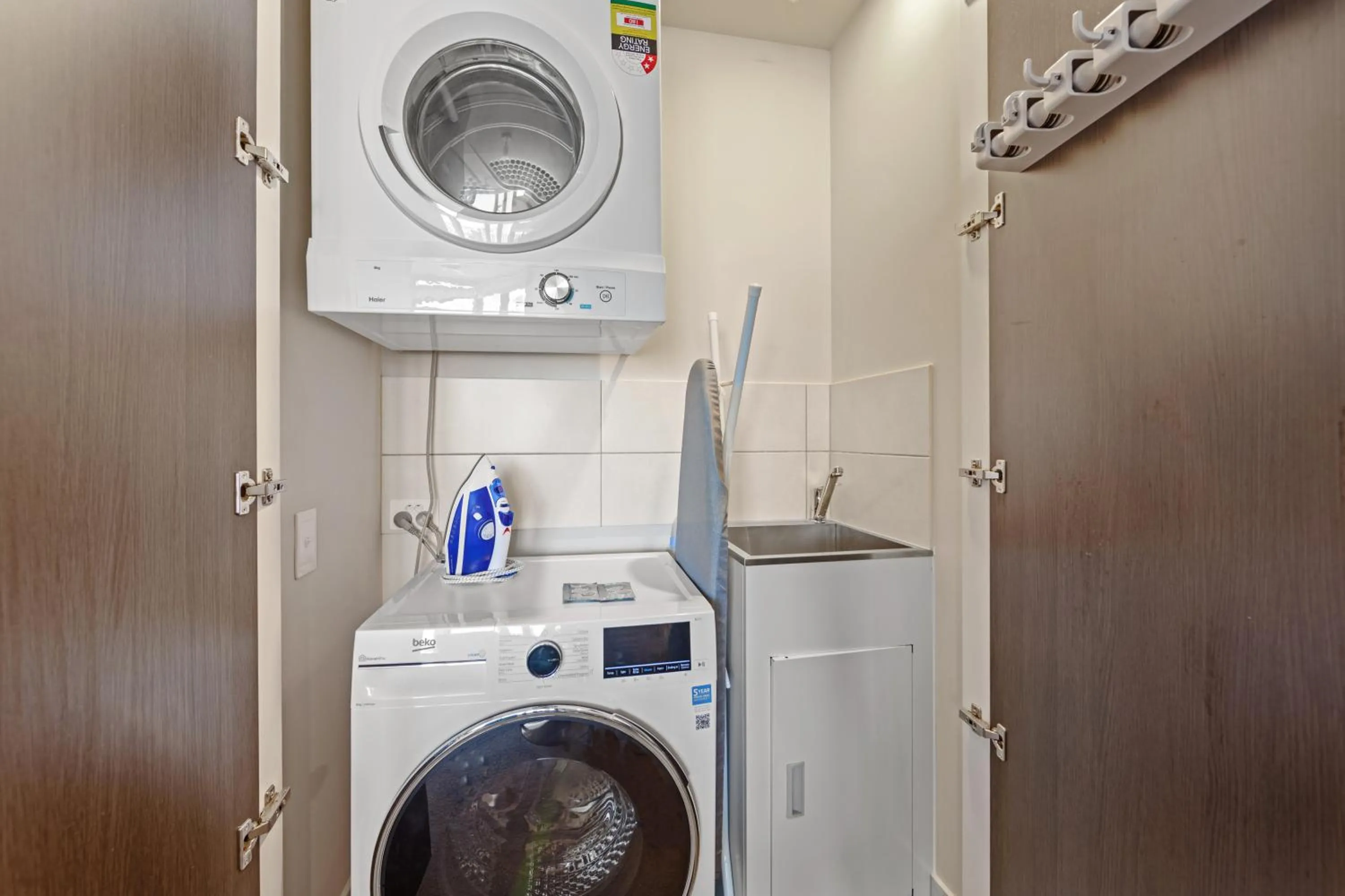 washing machine in Spire Residences by CLLIX