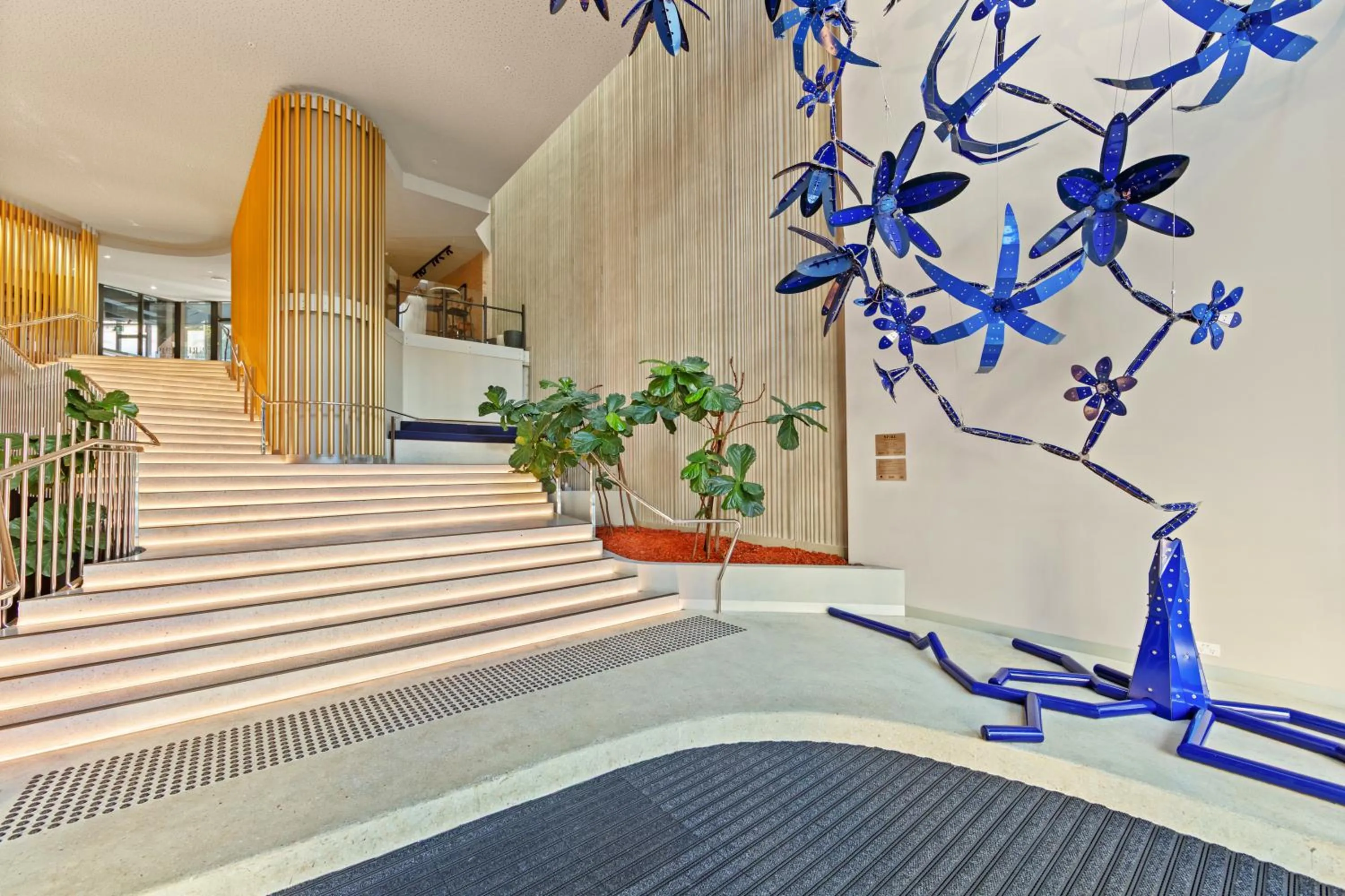 Facade/entrance in Spire Residences by CLLIX