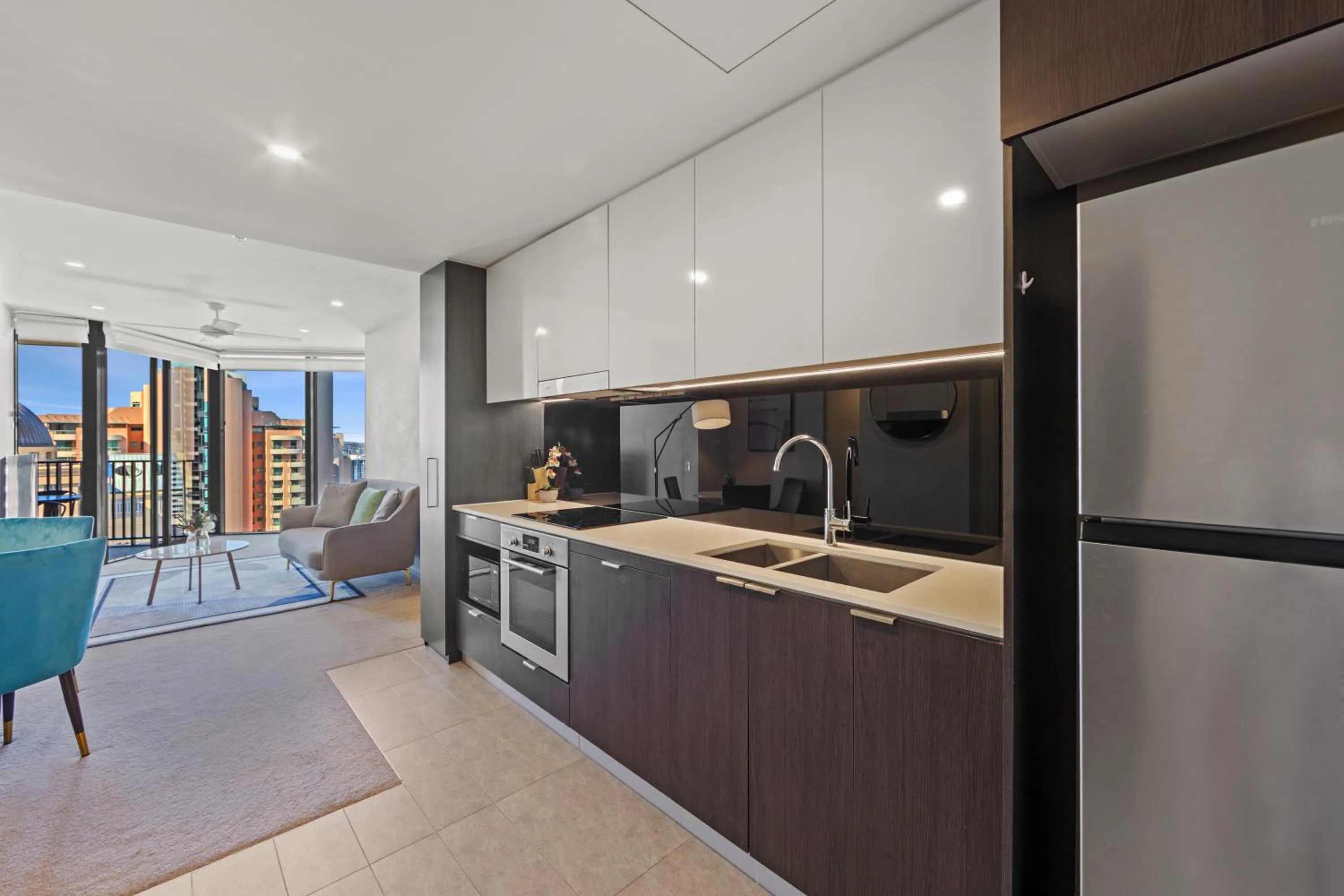 Kitchen or kitchenette in Spire Residences by CLLIX