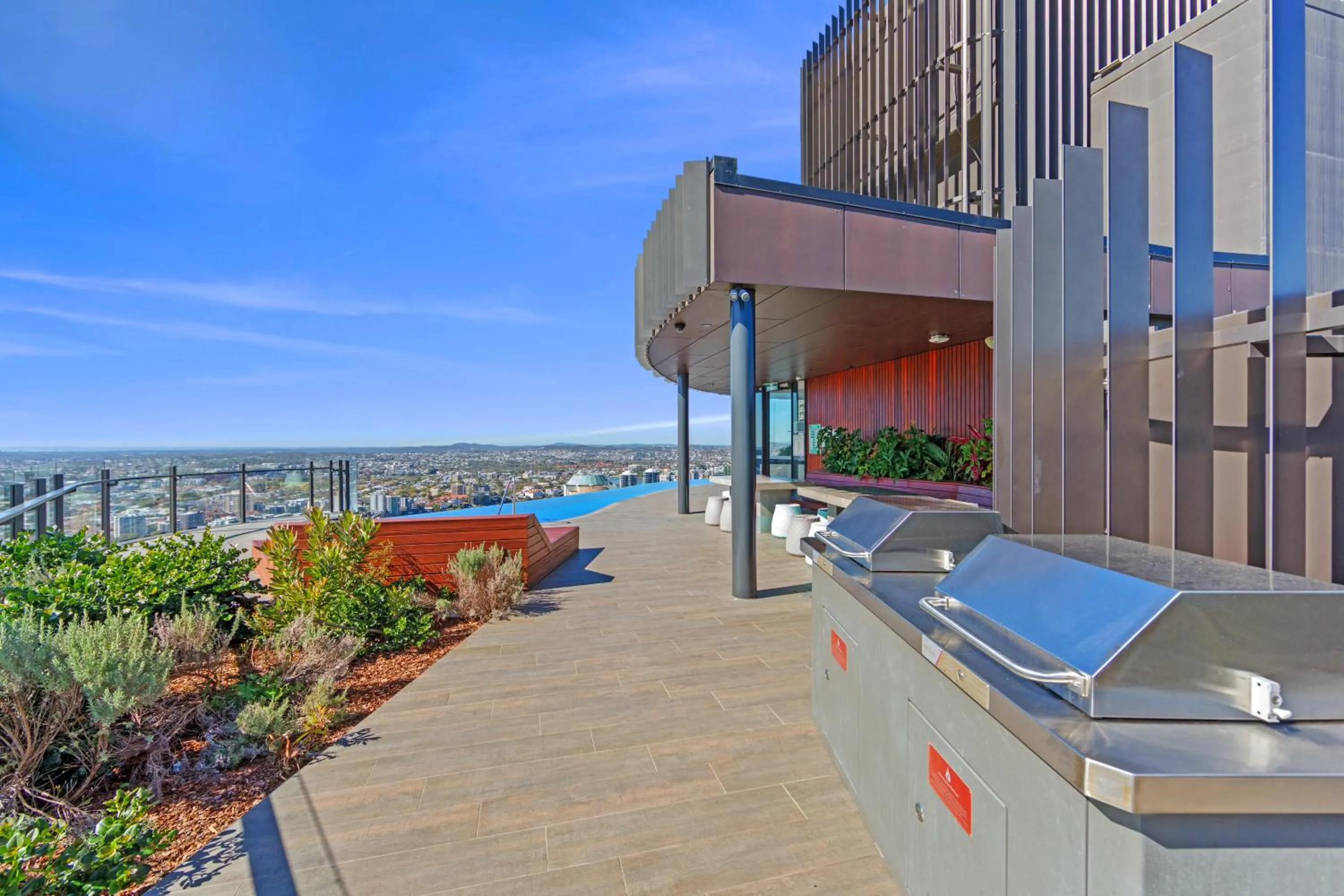 BBQ facilities in Spire Residences by CLLIX