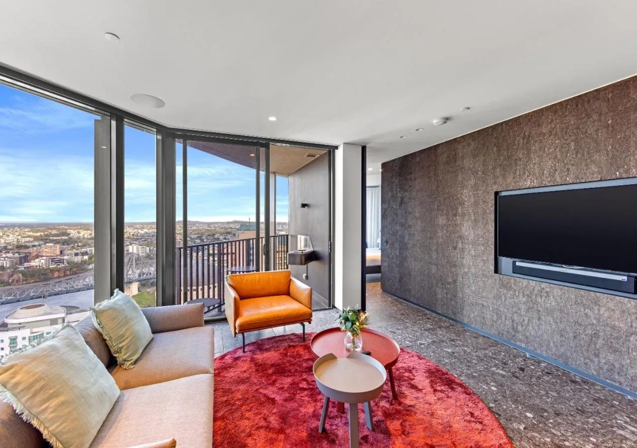 Living room in Spire Residences by CLLIX