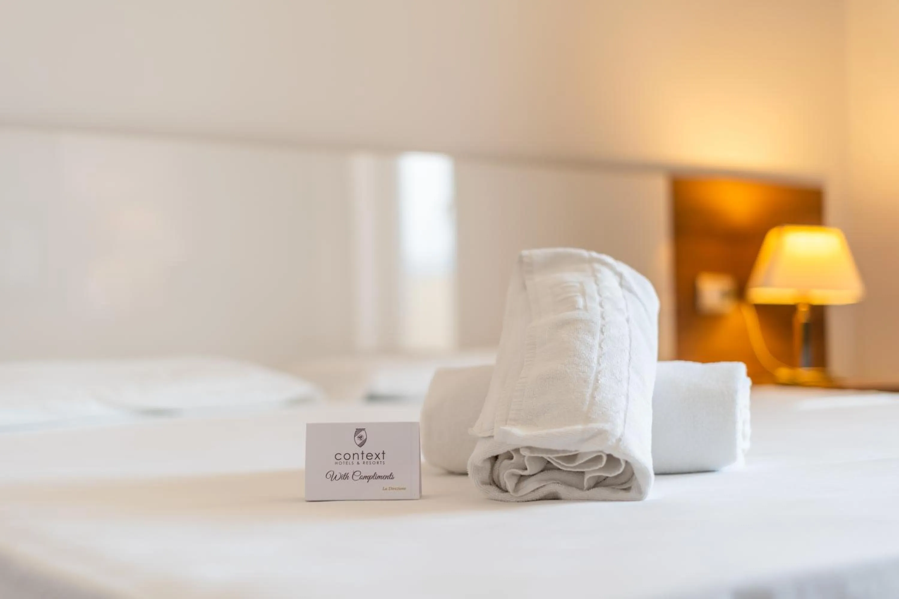 Bed in Capo Peloro Hotel