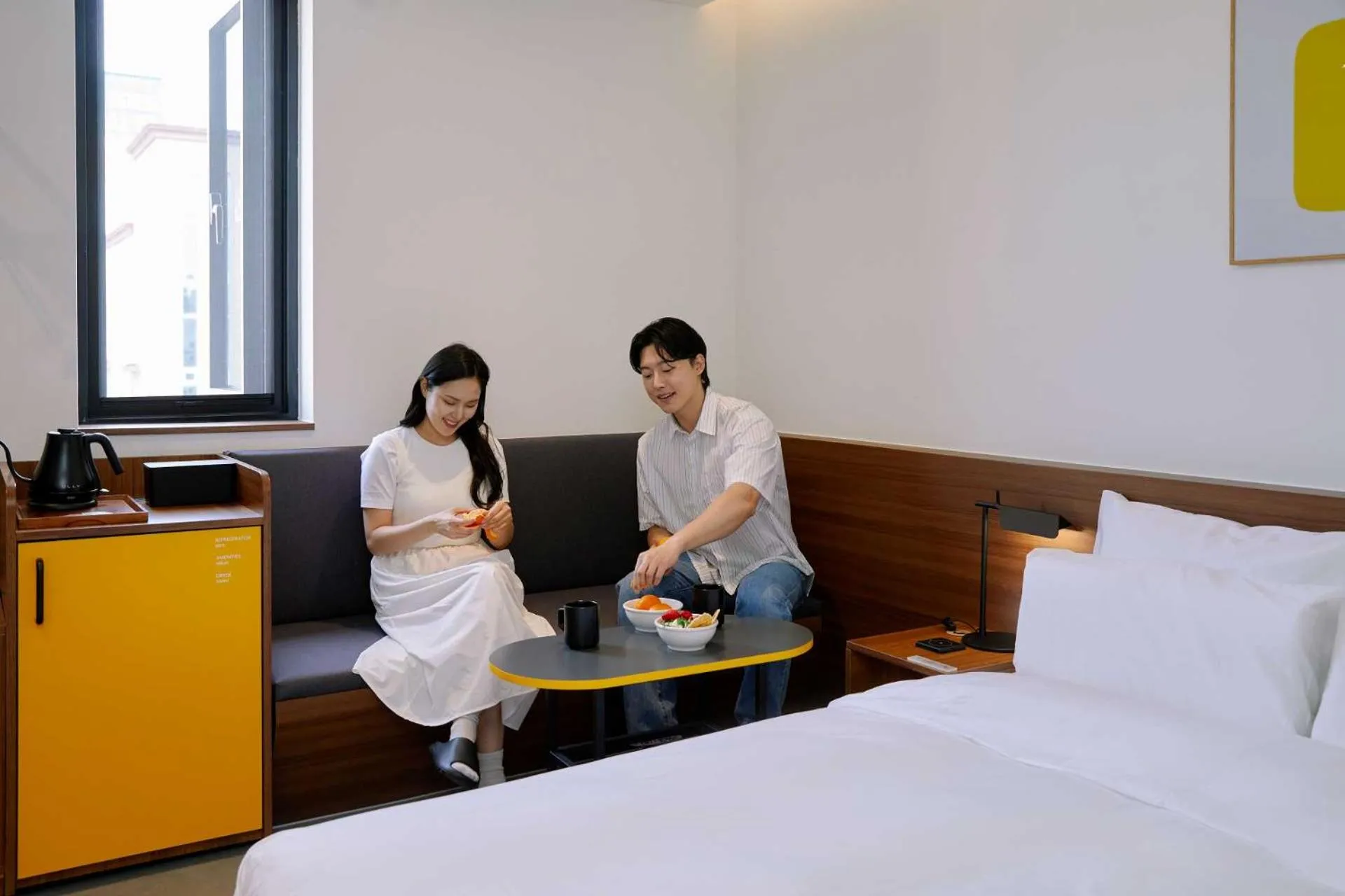 Photo of the whole room, Bed in Moor Hotel Mokpo By Anook