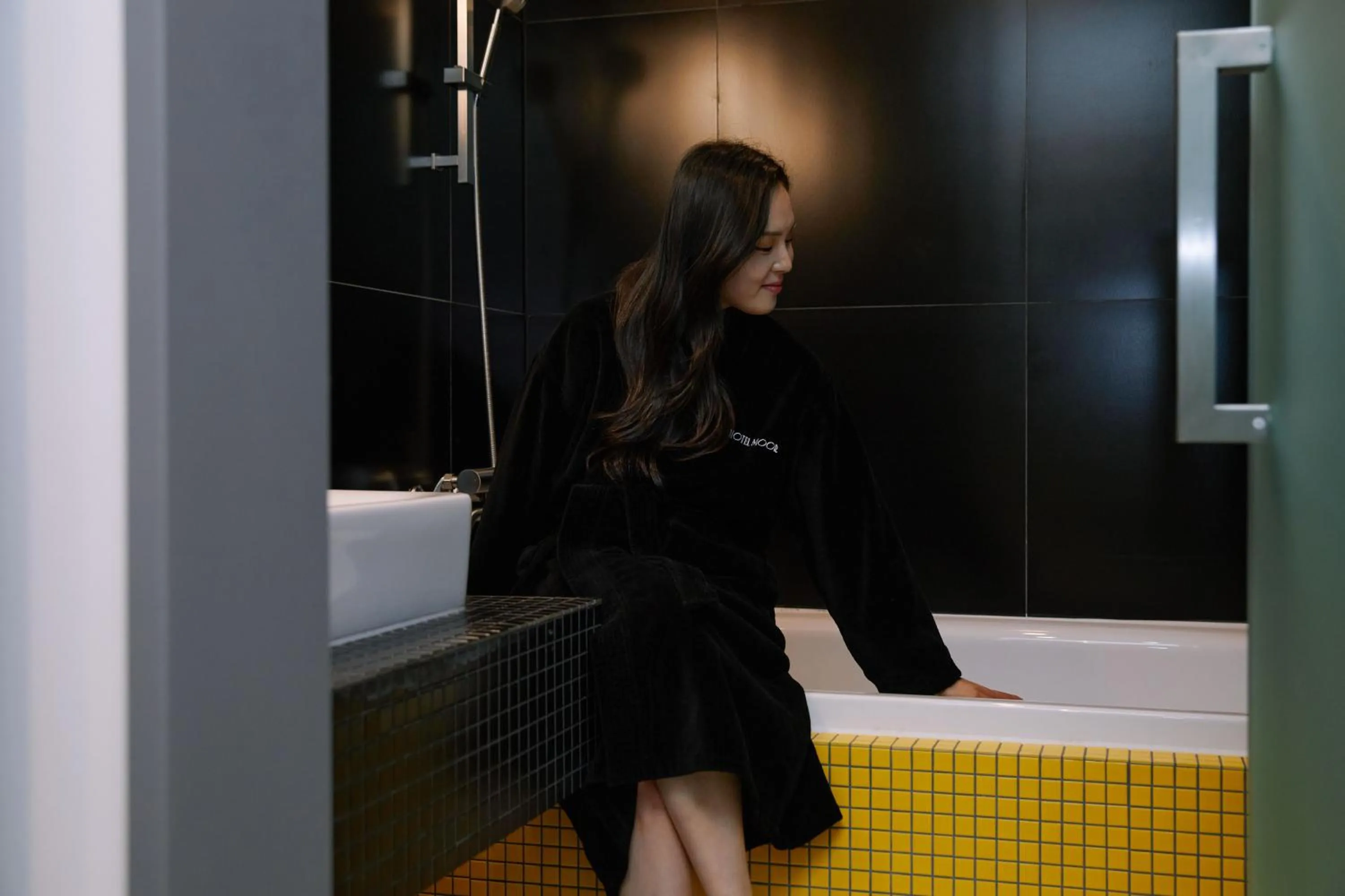 Hot Tub in Moor Hotel Mokpo By Anook