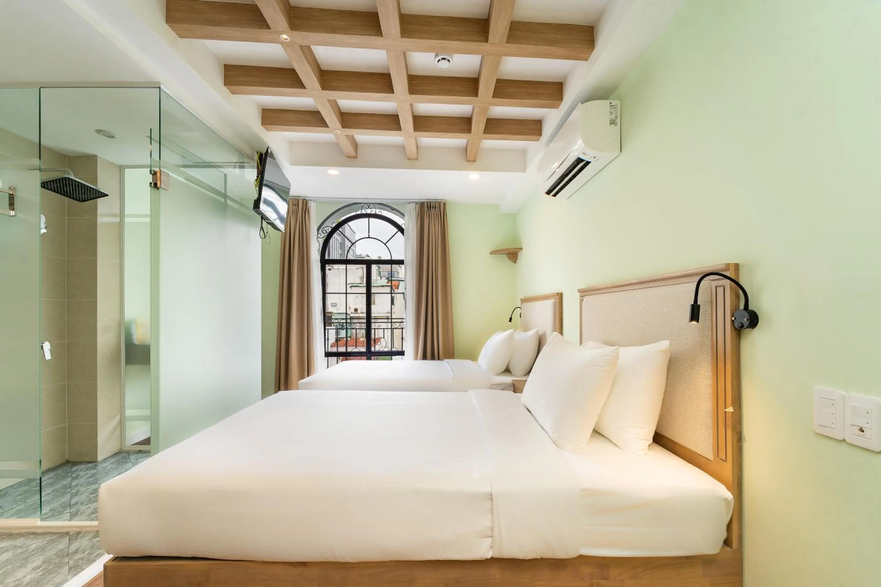 Photo of the whole room, Bed in Nicecy Hotel - Trương Quyền