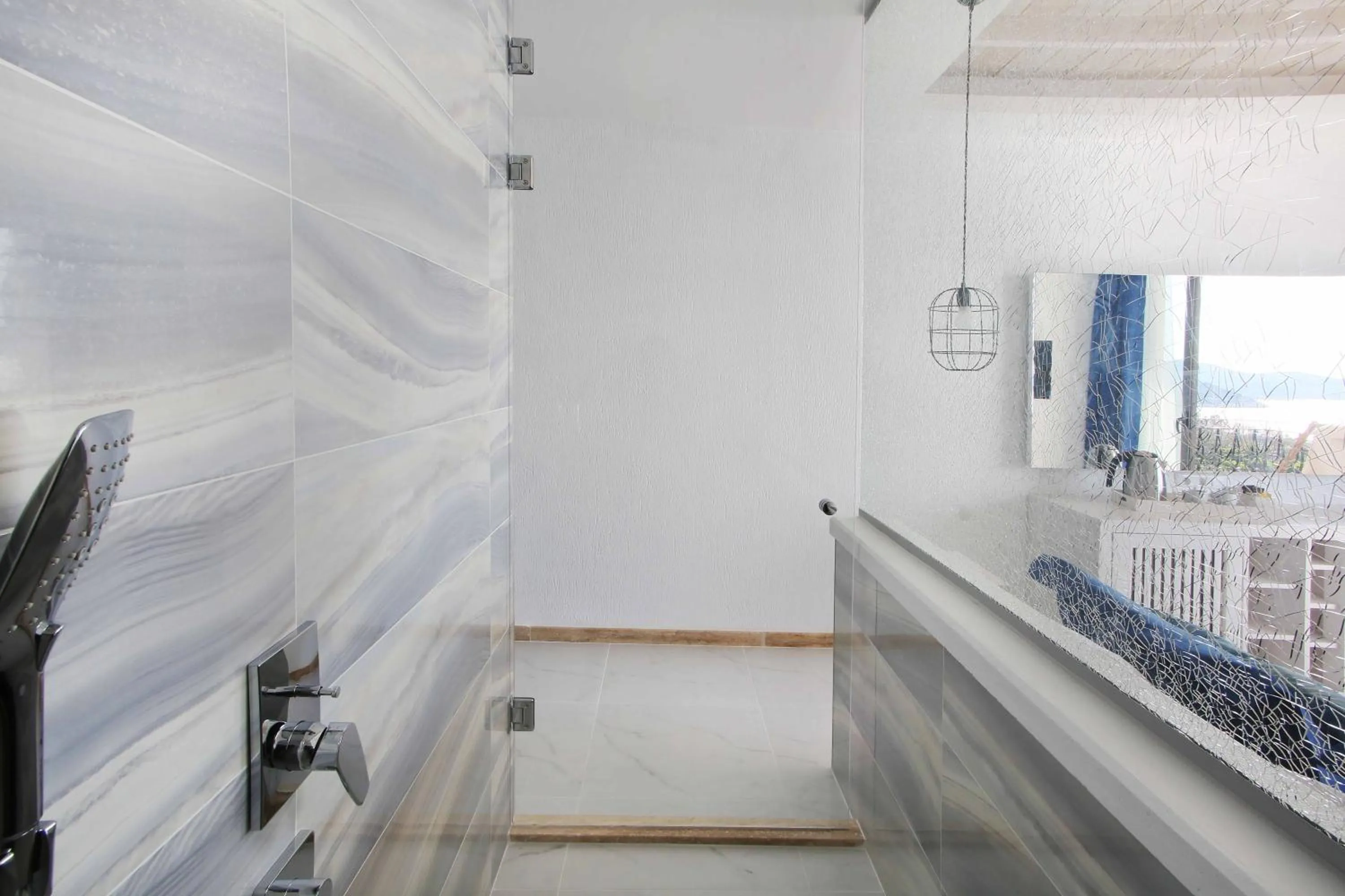 Shower in Nur Beach Hotel