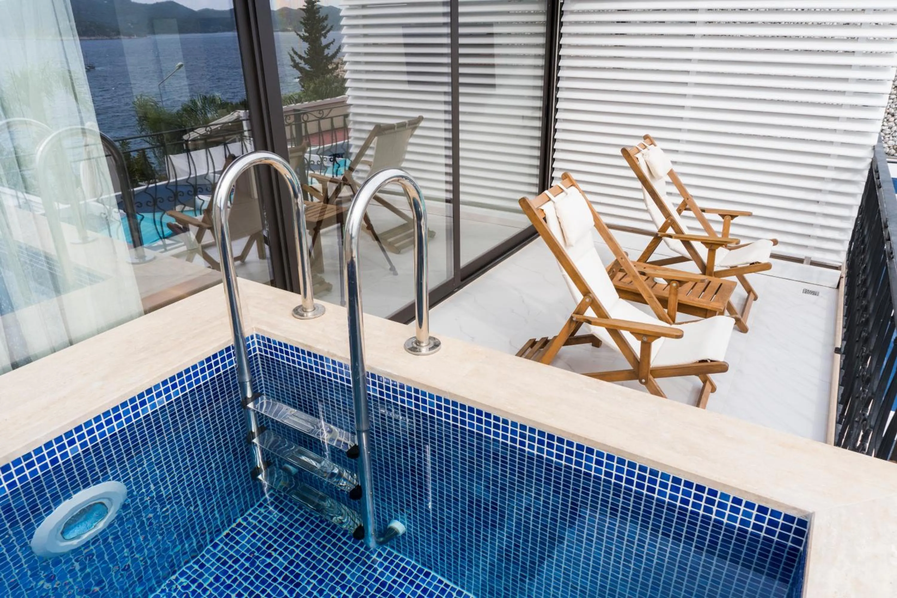 Balcony/Terrace in Nur Beach Hotel