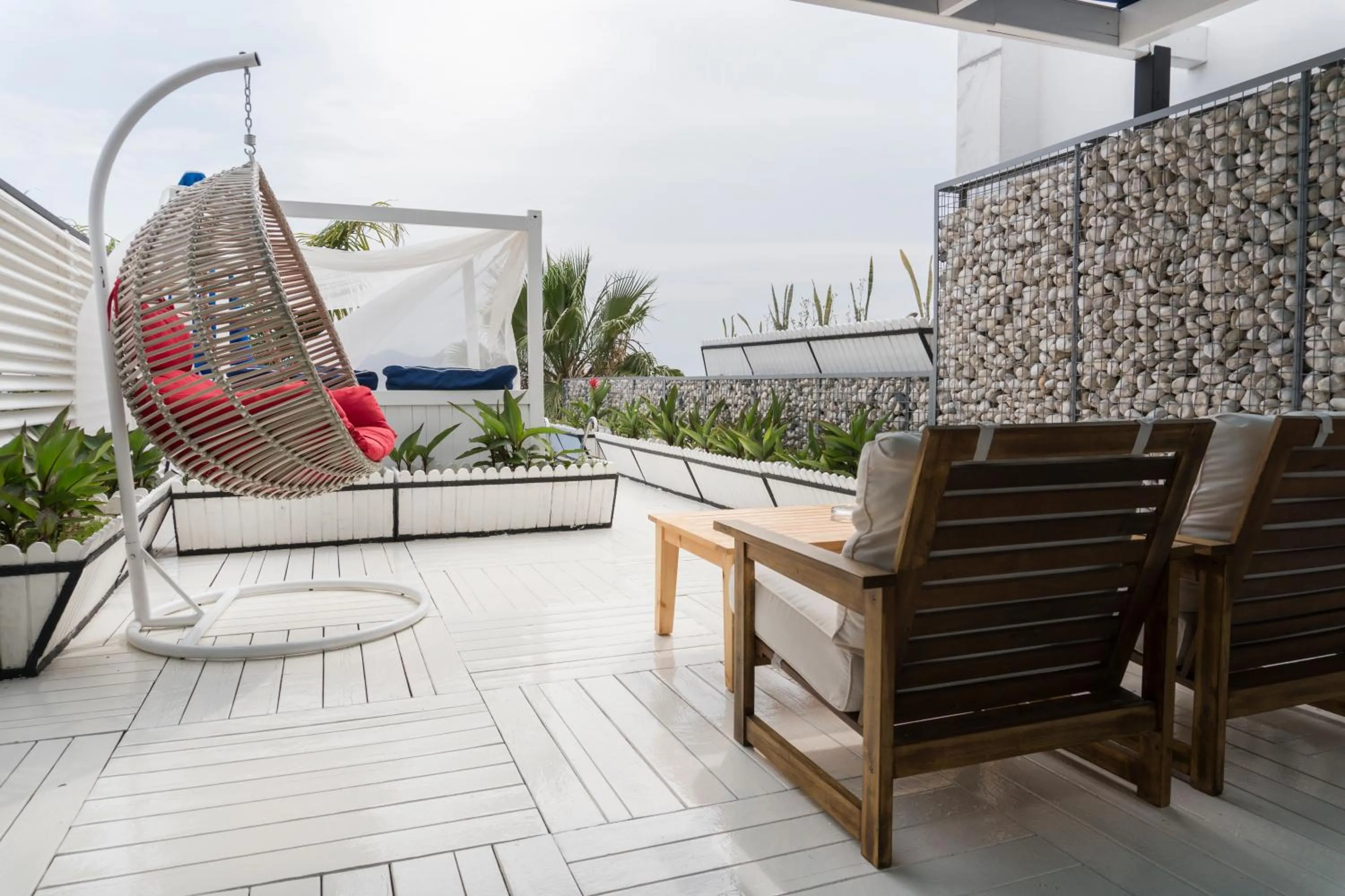 Bed in Nur Beach Hotel